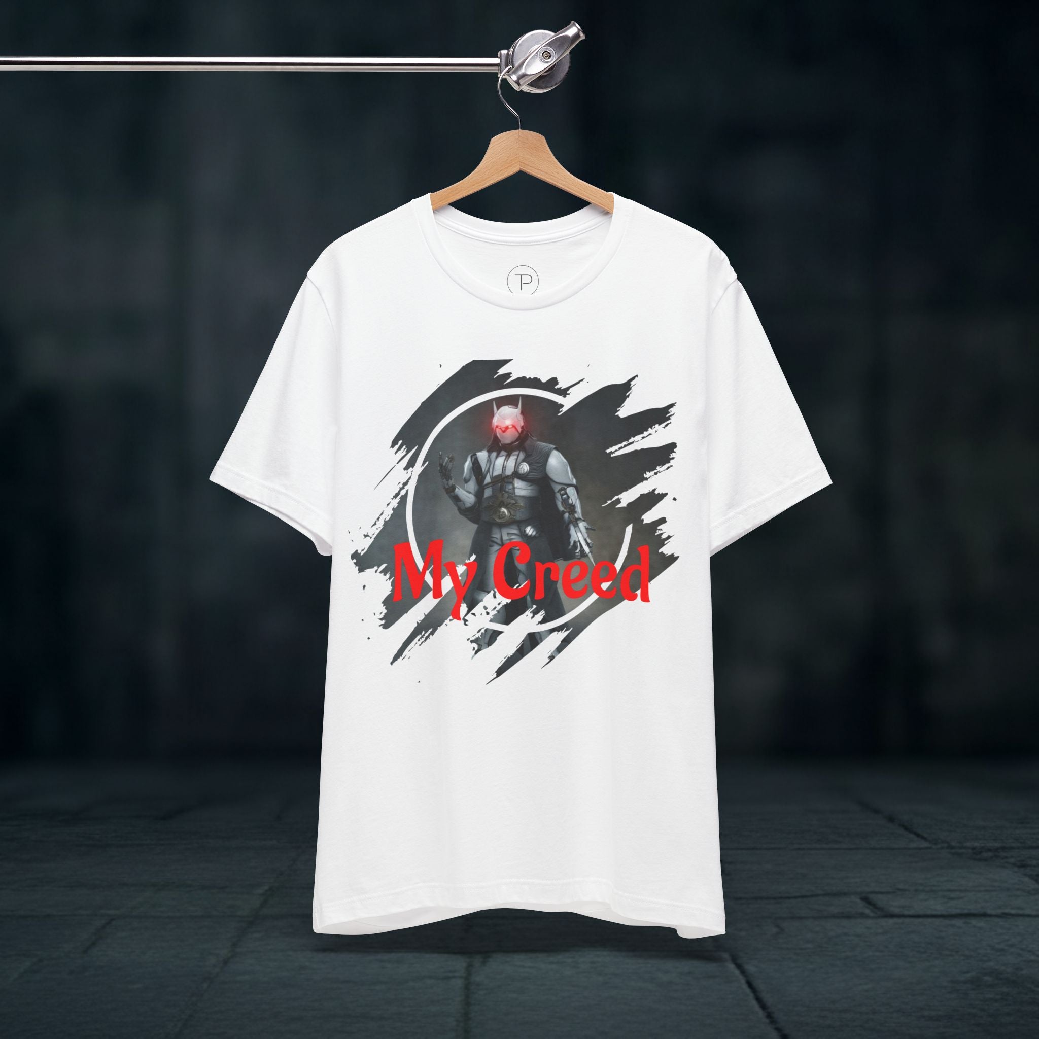 My Creed T-Shirt — Dark Knight Sci‑Fi Graphic Tee