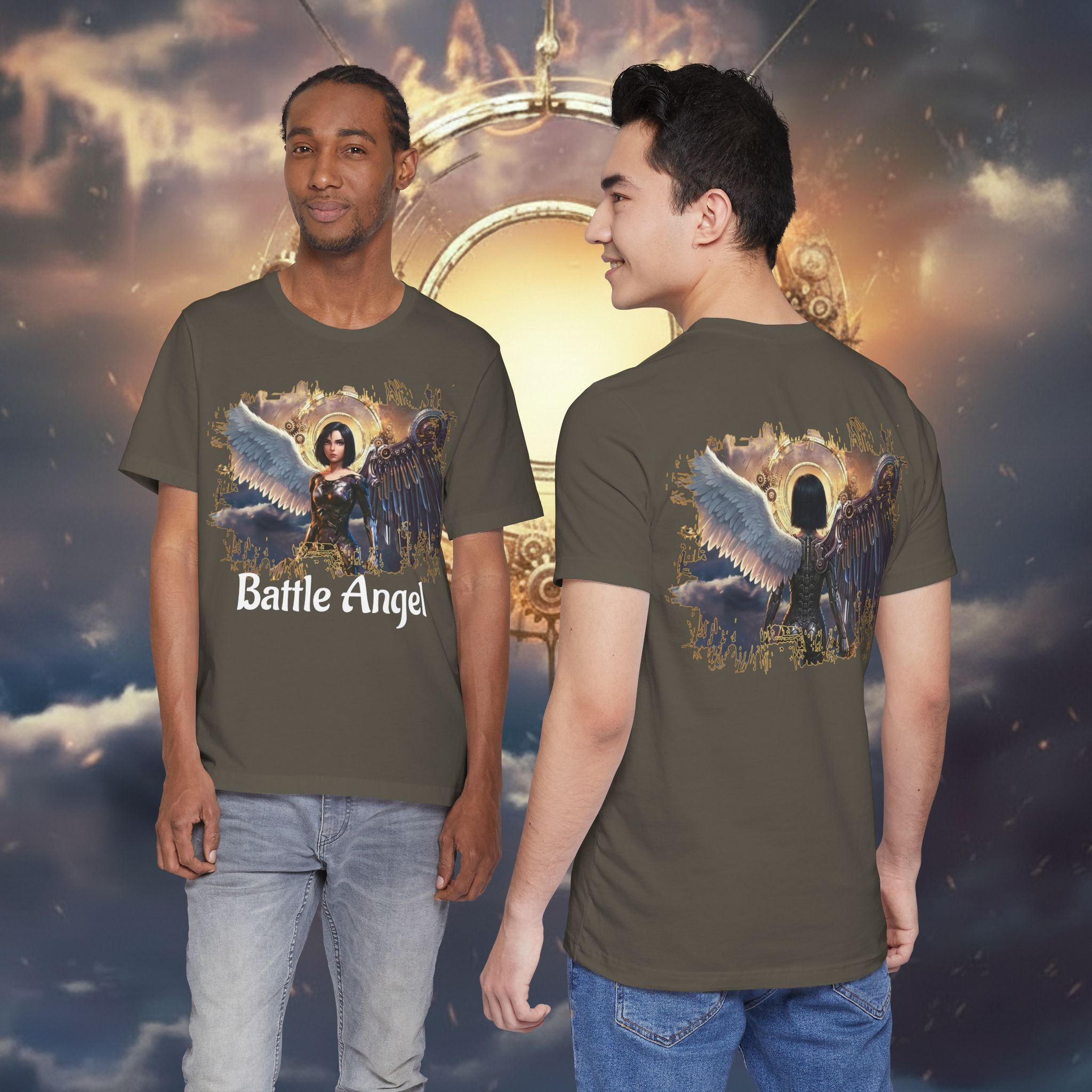 Battle Angel T-Shirt — Warrior Angel Graphic Tee - Alita Battle Angel