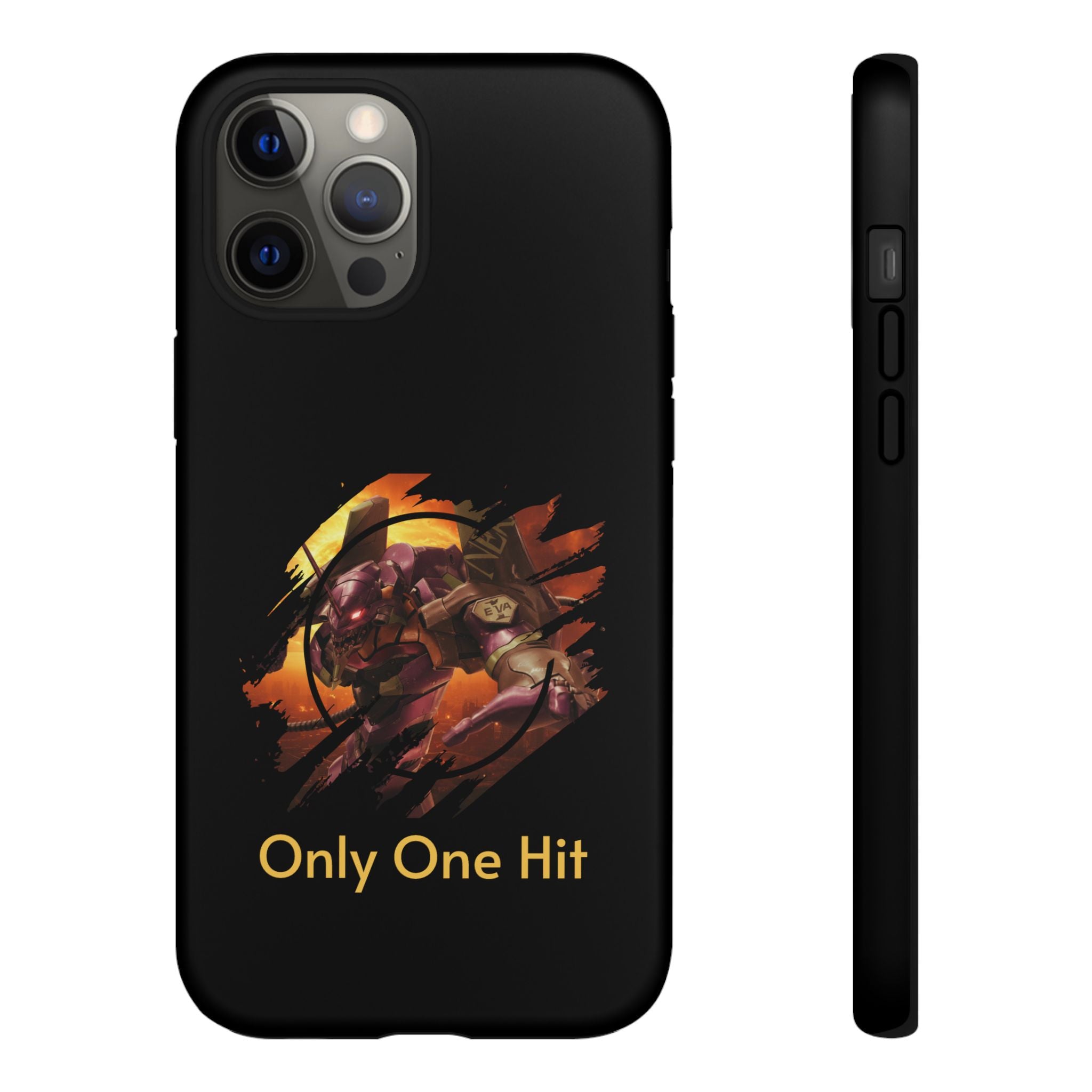 Phone Case — "Only One Hit" Gaming Armor Protective Cover - EVA 1 - Neon Genesis Evangelion