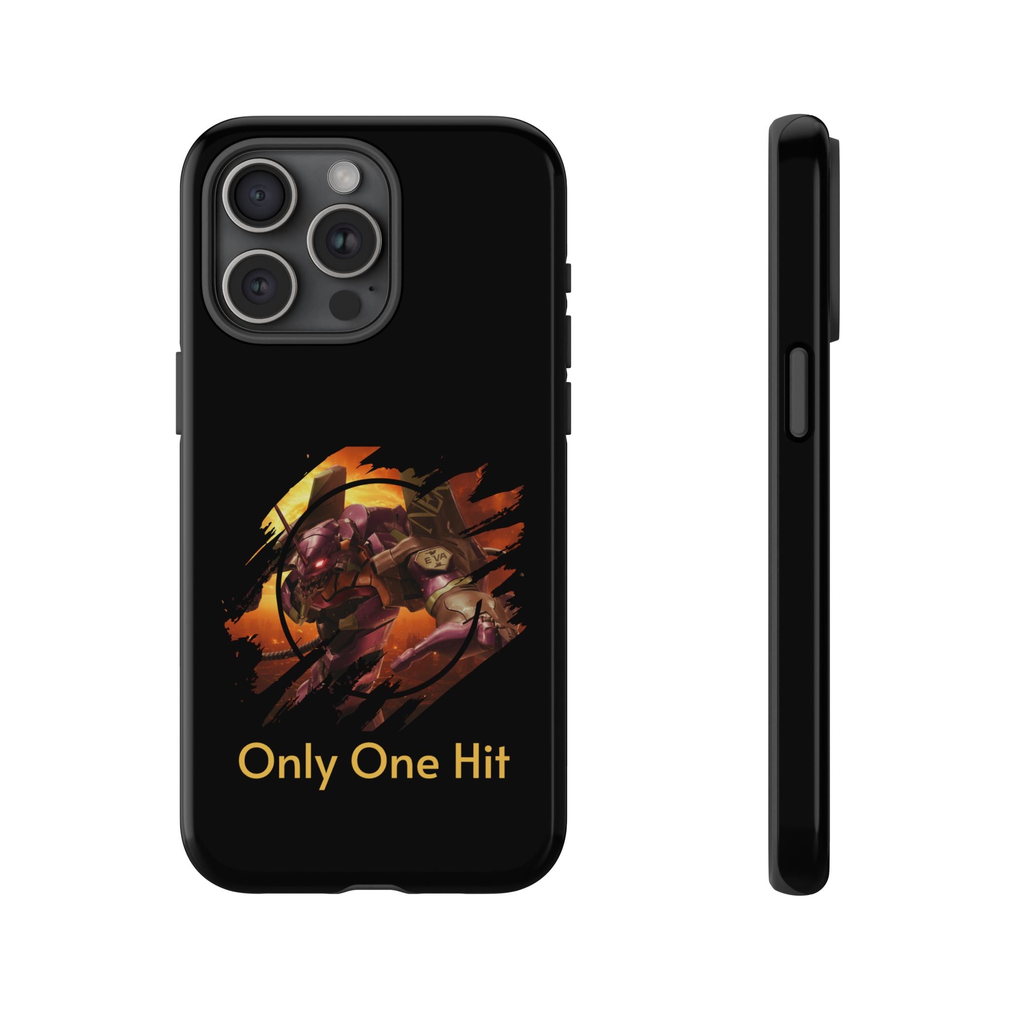 Phone Case — "Only One Hit" Gaming Armor Protective Cover - EVA 1 - Neon Genesis Evangelion