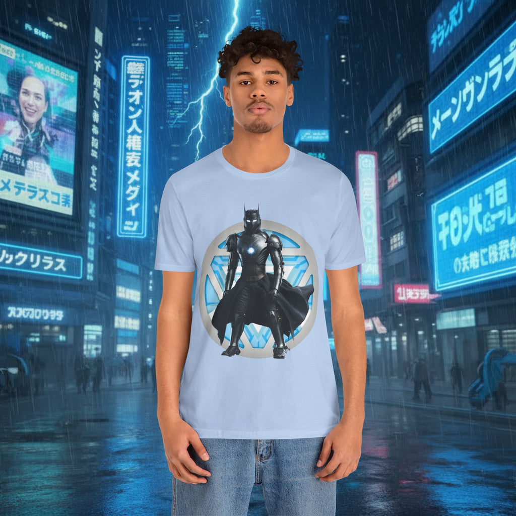 Batman Armor Graphic Tee – Futuristic Superhero T-Shirt - IRONMAN