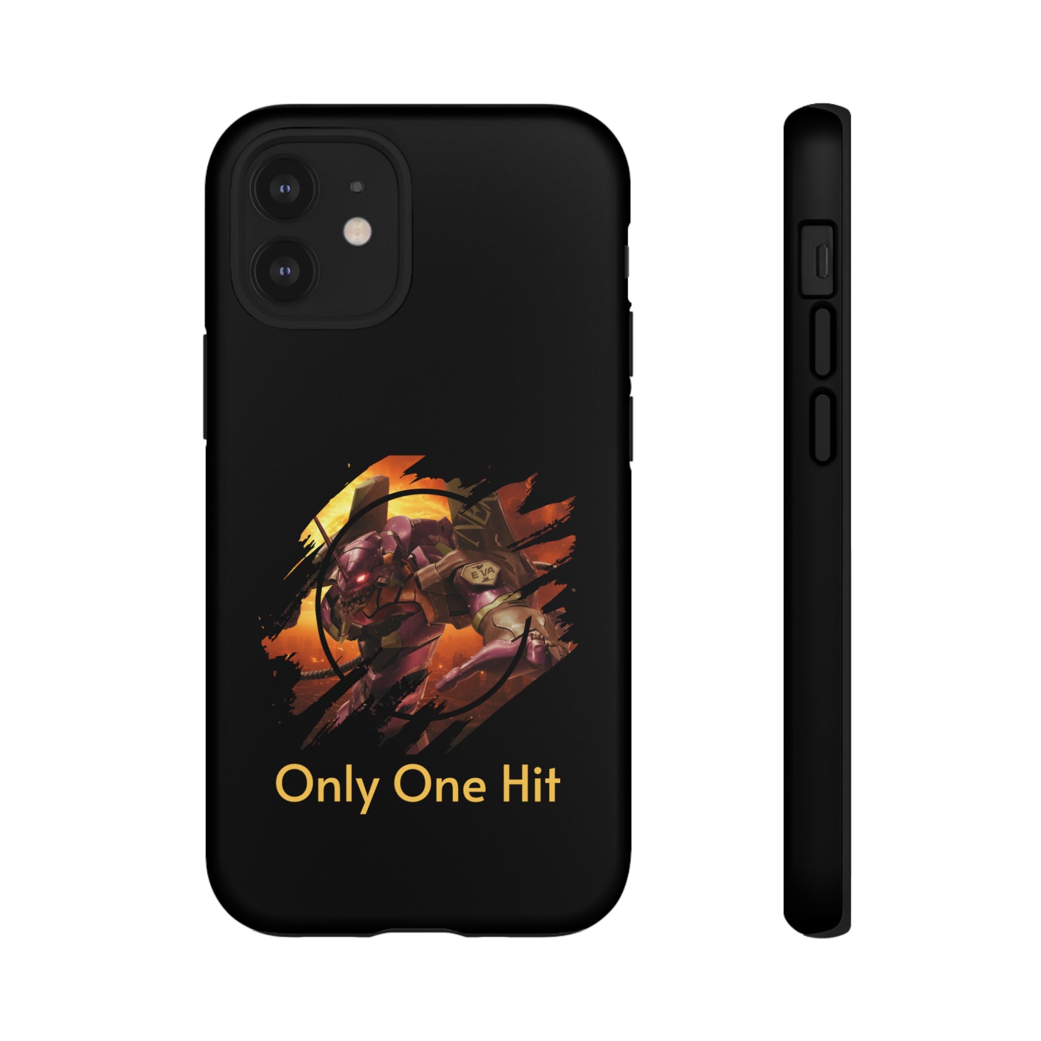 Phone Case — "Only One Hit" Gaming Armor Protective Cover - EVA 1 - Neon Genesis Evangelion