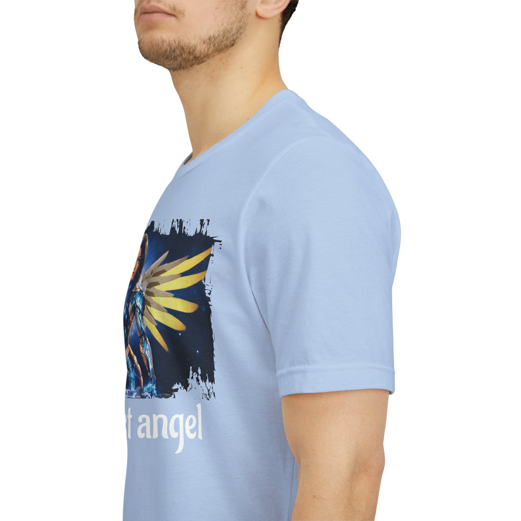 Angel Warrior Tee — "Perfect Angel" Fantasy Wings Graphic T-Shirt - alita battle angel