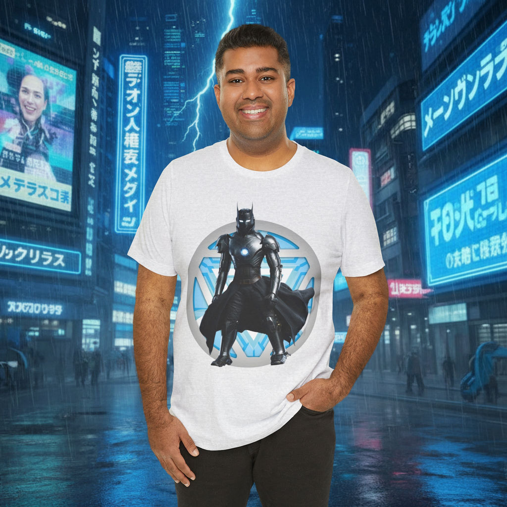 Batman Armor Graphic Tee – Futuristic Superhero T-Shirt - IRONMAN
