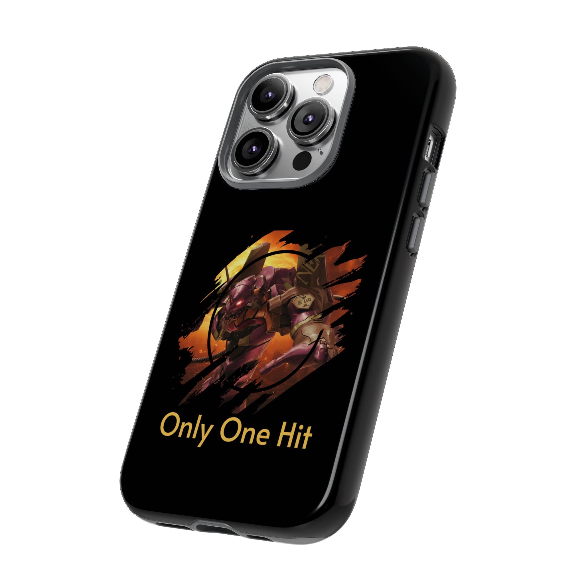 Phone Case — "Only One Hit" Gaming Armor Protective Cover - EVA 1 - Neon Genesis Evangelion