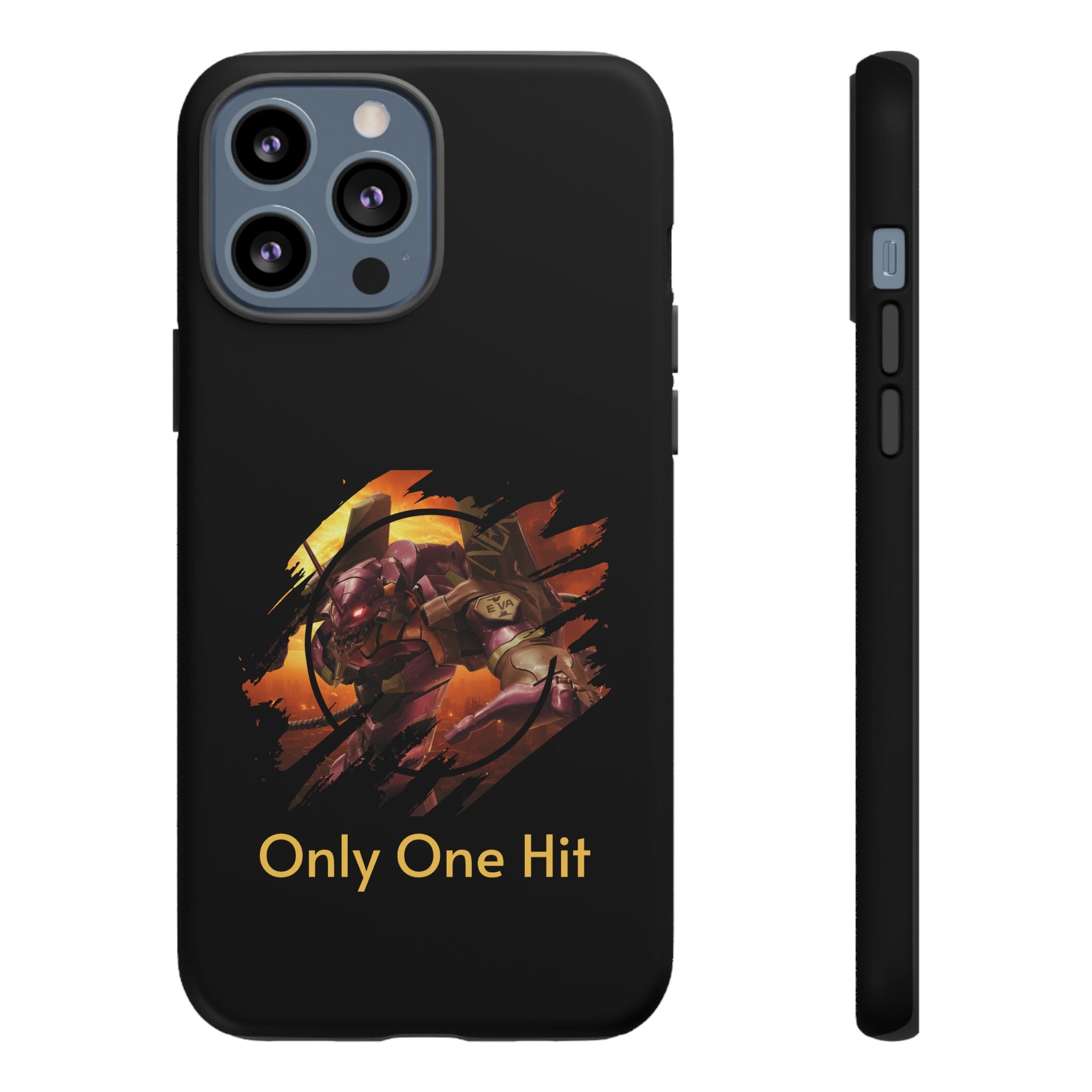 Phone Case — "Only One Hit" Gaming Armor Protective Cover - EVA 1 - Neon Genesis Evangelion