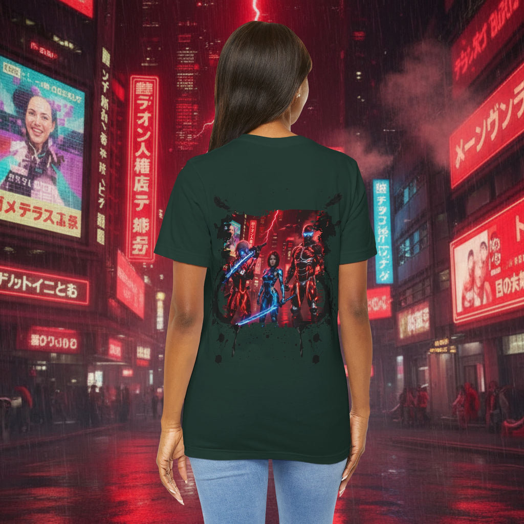 Epic Battle Tee — Sci‑Fi Gamer Graphic T-Shirt - Battle Suits