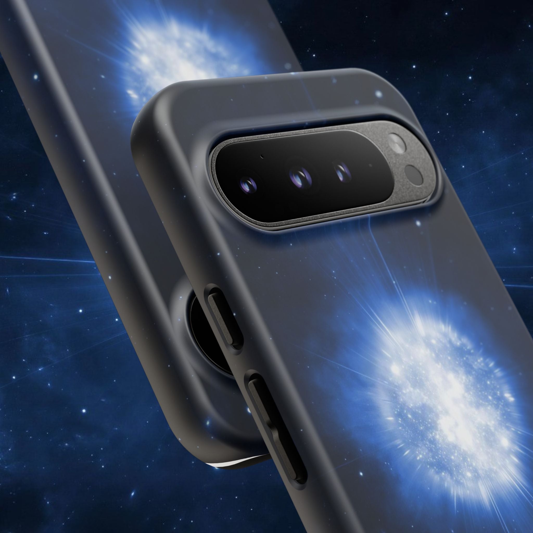 Angel Wings Galaxy Phone Case — Cosmic Light Protective Case ALITA BATTLE ANGEL