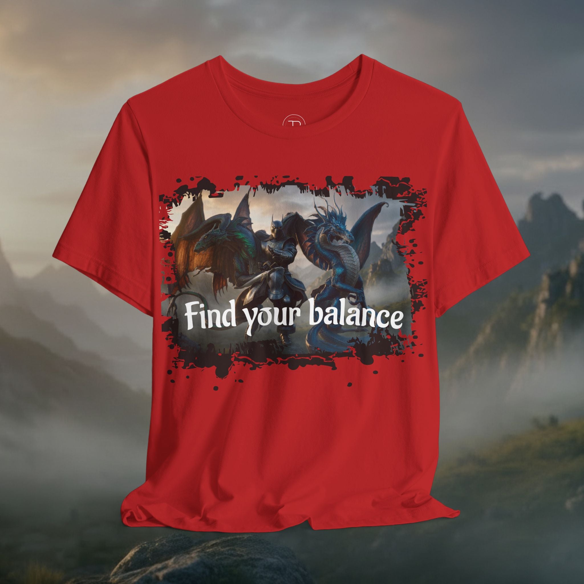 Find Your Balance Dragon Tee