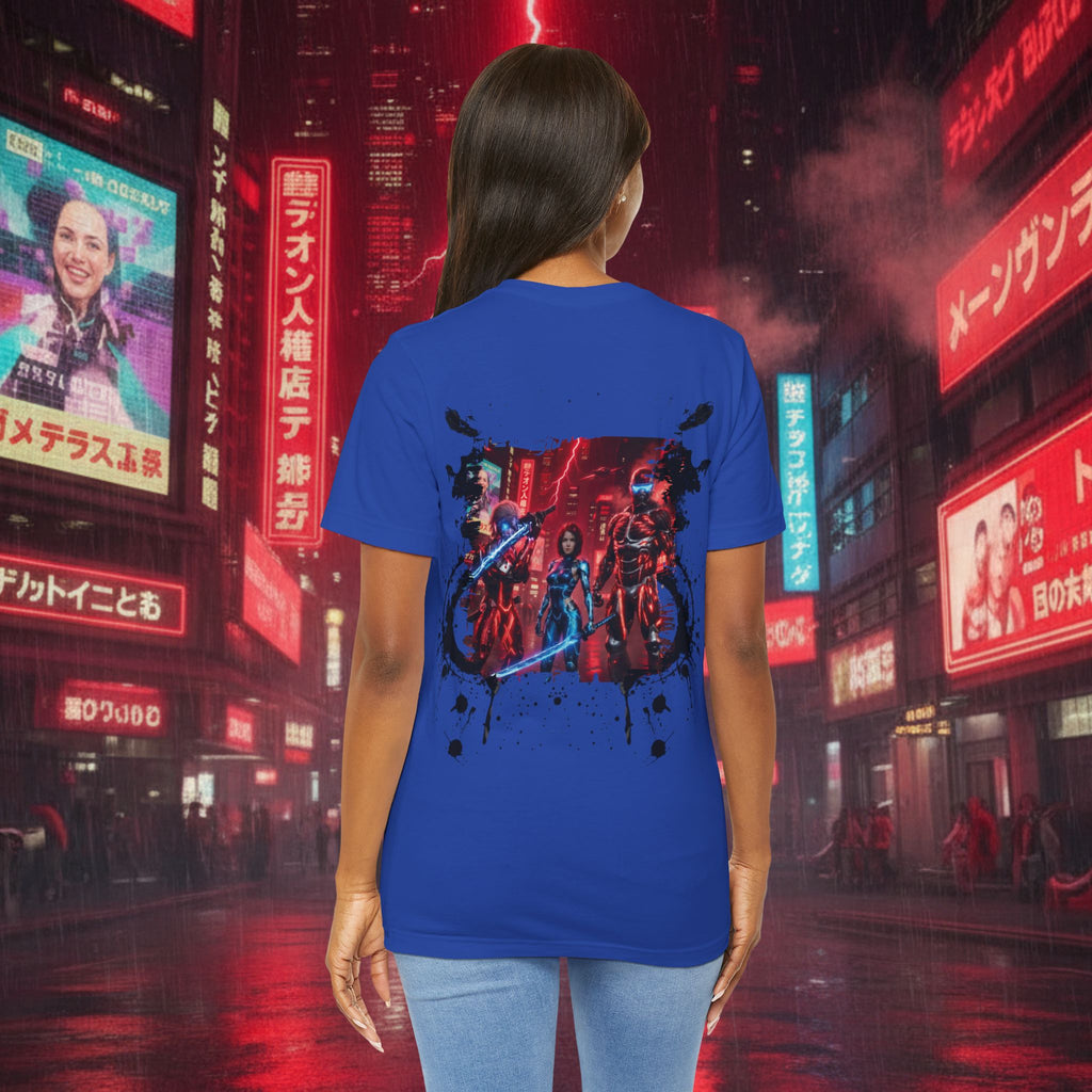 Epic Battle Tee — Sci‑Fi Gamer Graphic T-Shirt - Battle Suits