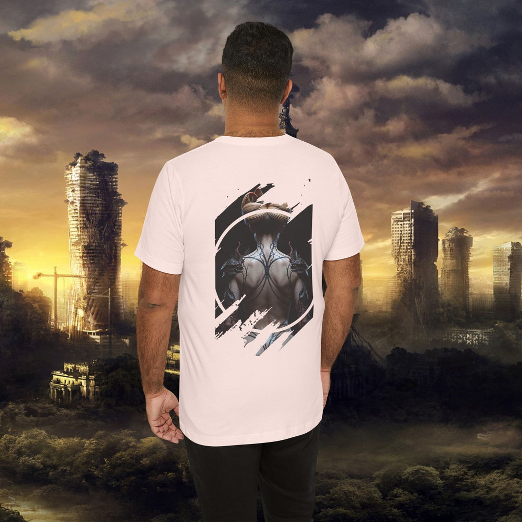 Dark Sorceress T‑Shirt — Fantasy Magic Witch Tee with Fiery Heart - Alexia Ashford