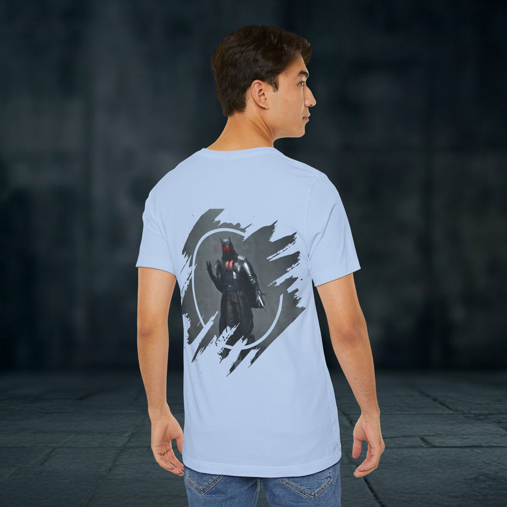 My Creed Graphic Tee — Dark Knight Sci‑Fi Illustration T‑Shirt