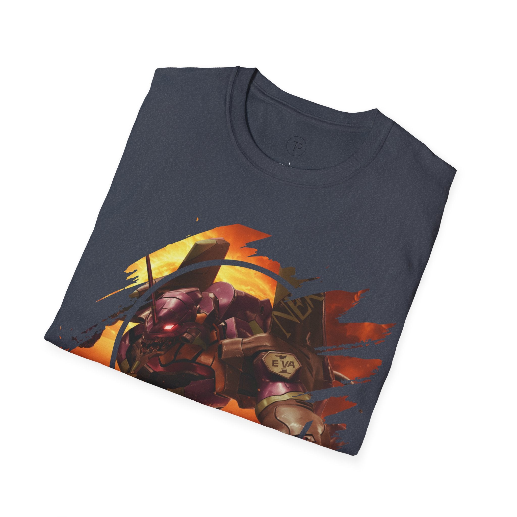 Only One Hit T-Shirt — Gamer Mech Battle Tee - EVA 1 - Neon Genesis Evangelion