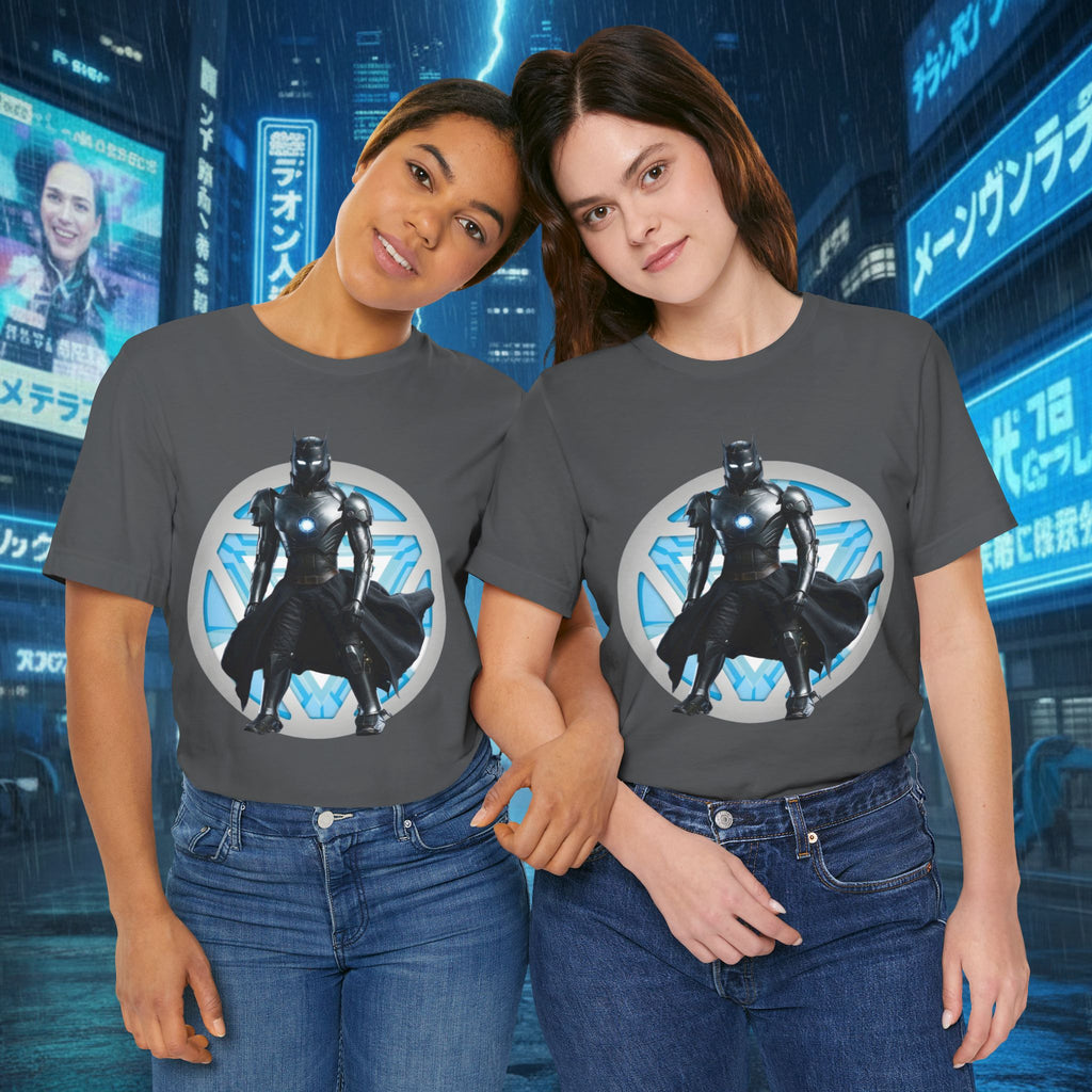 Batman Armor Graphic Tee – Futuristic Superhero T-Shirt - IRONMAN