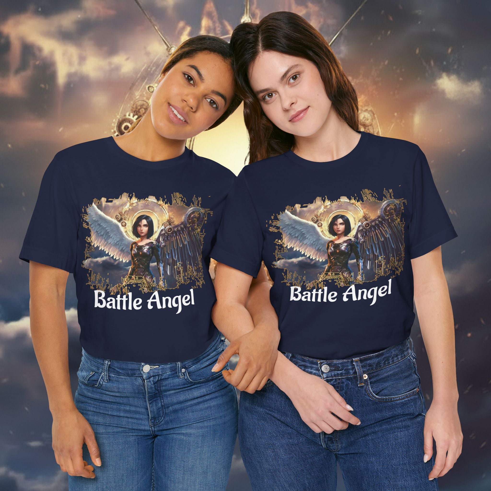 Battle Angel T-Shirt — Warrior Angel Graphic Tee - Alita Battle Angel