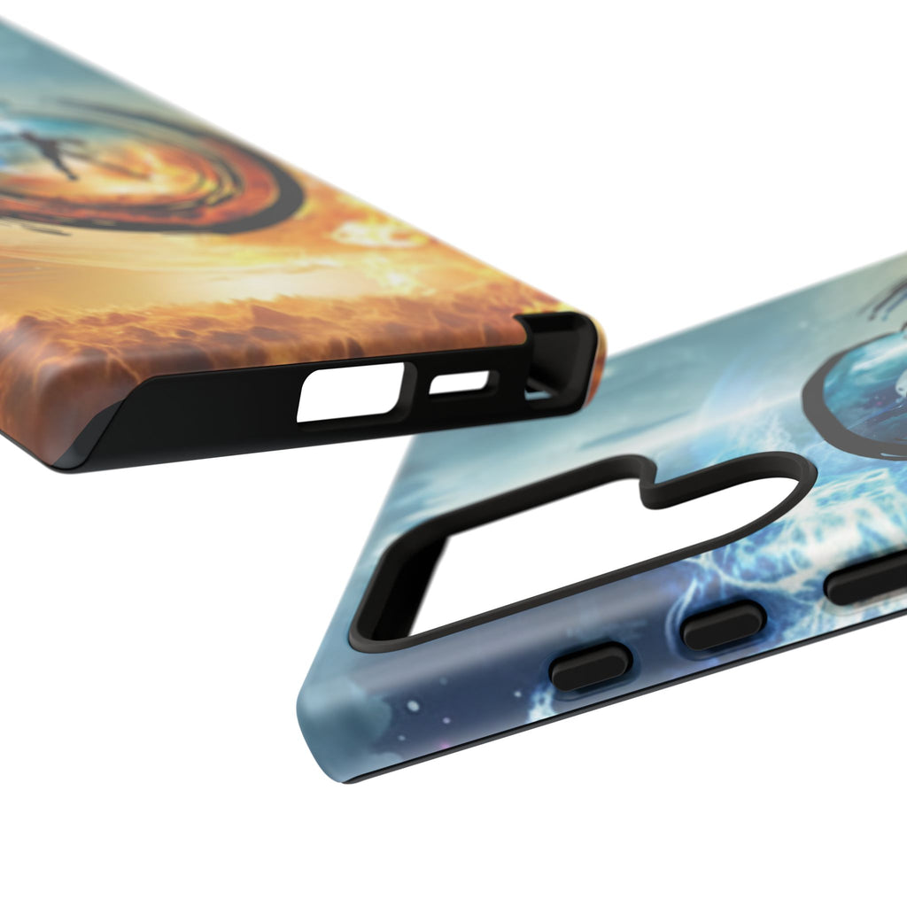 Phone Case — Elemental Warrior Fire & Ice Protective Tough Case - Ultron