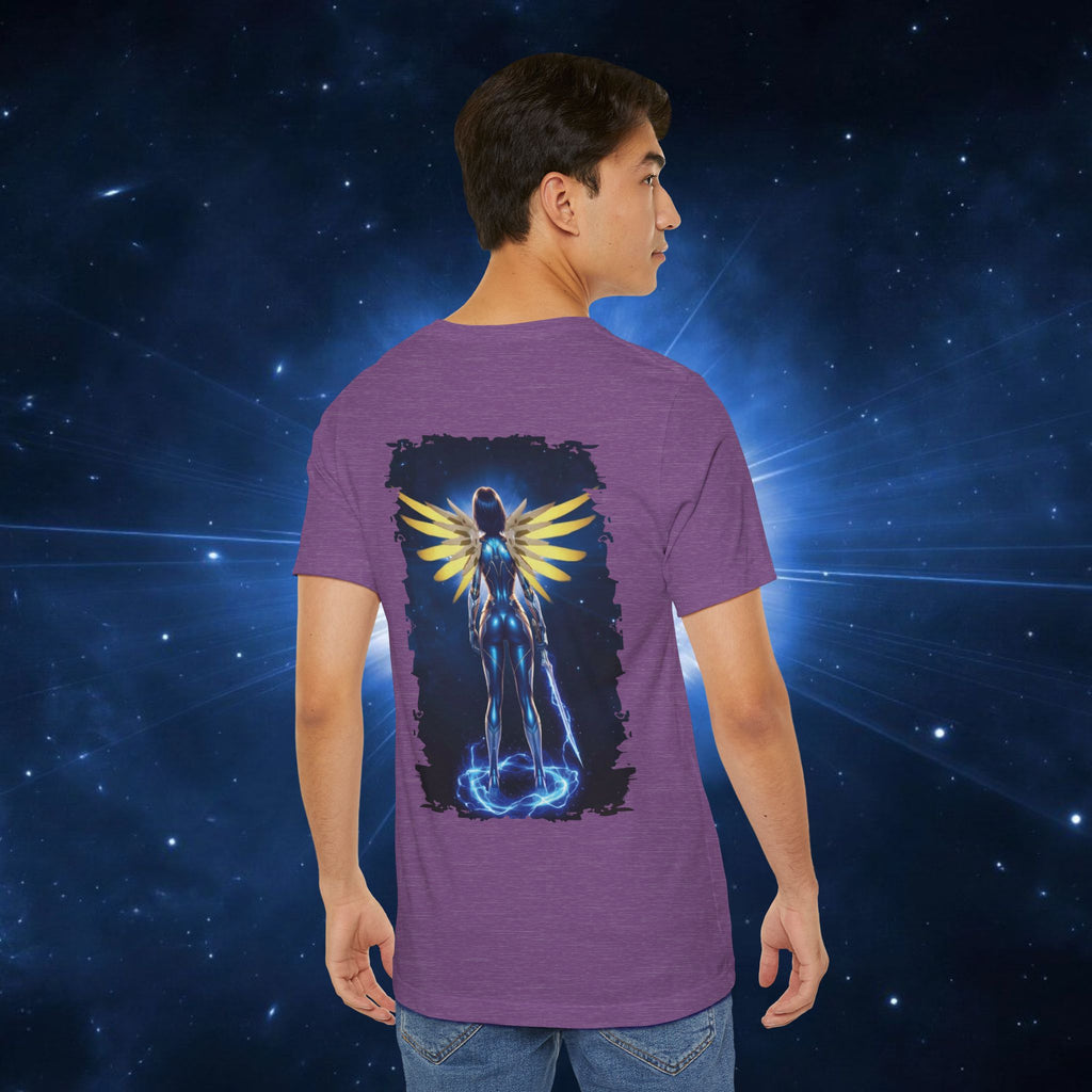 Angel Warrior Tee — "Perfect Angel" Fantasy Wings Graphic T-Shirt - alita battle angel