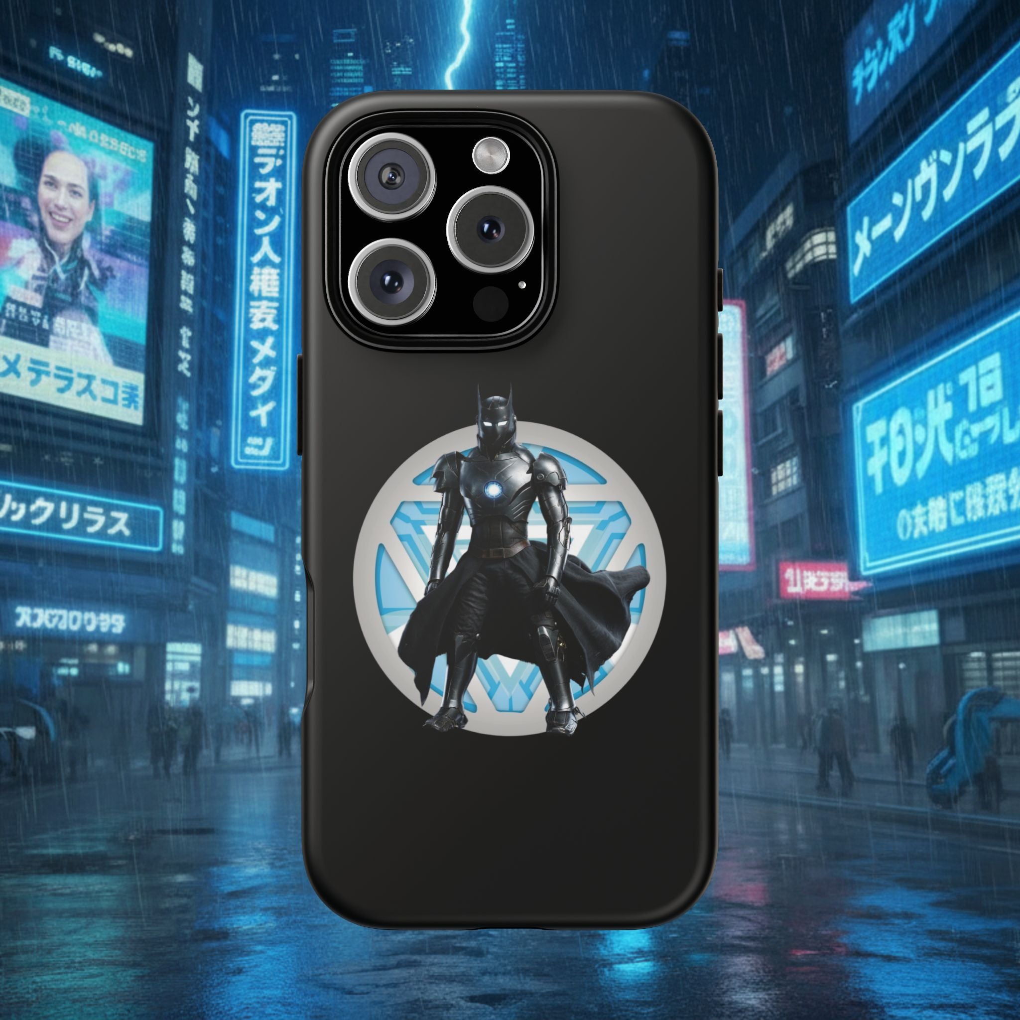 Black Panther Tough Phone Case — Vibrant Wakanda Shield Design - IRONMAN