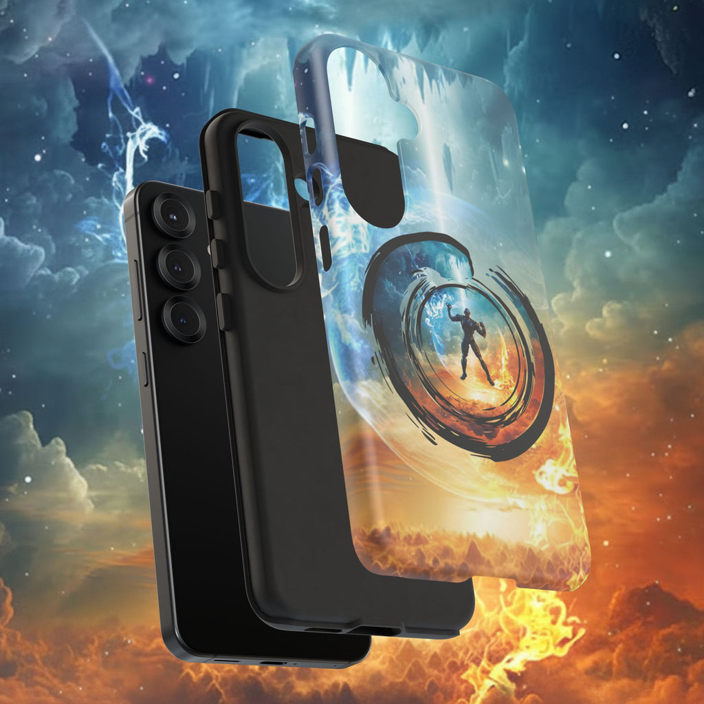 Phone Case — Elemental Warrior Fire & Ice Protective Tough Case - Ultron