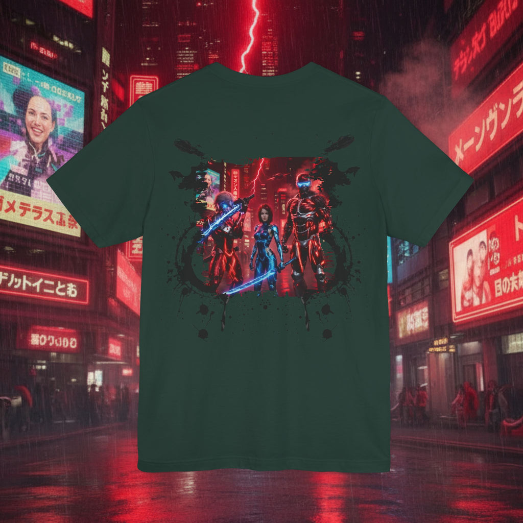 Epic Battle Tee — Sci‑Fi Gamer Graphic T-Shirt - Battle Suits
