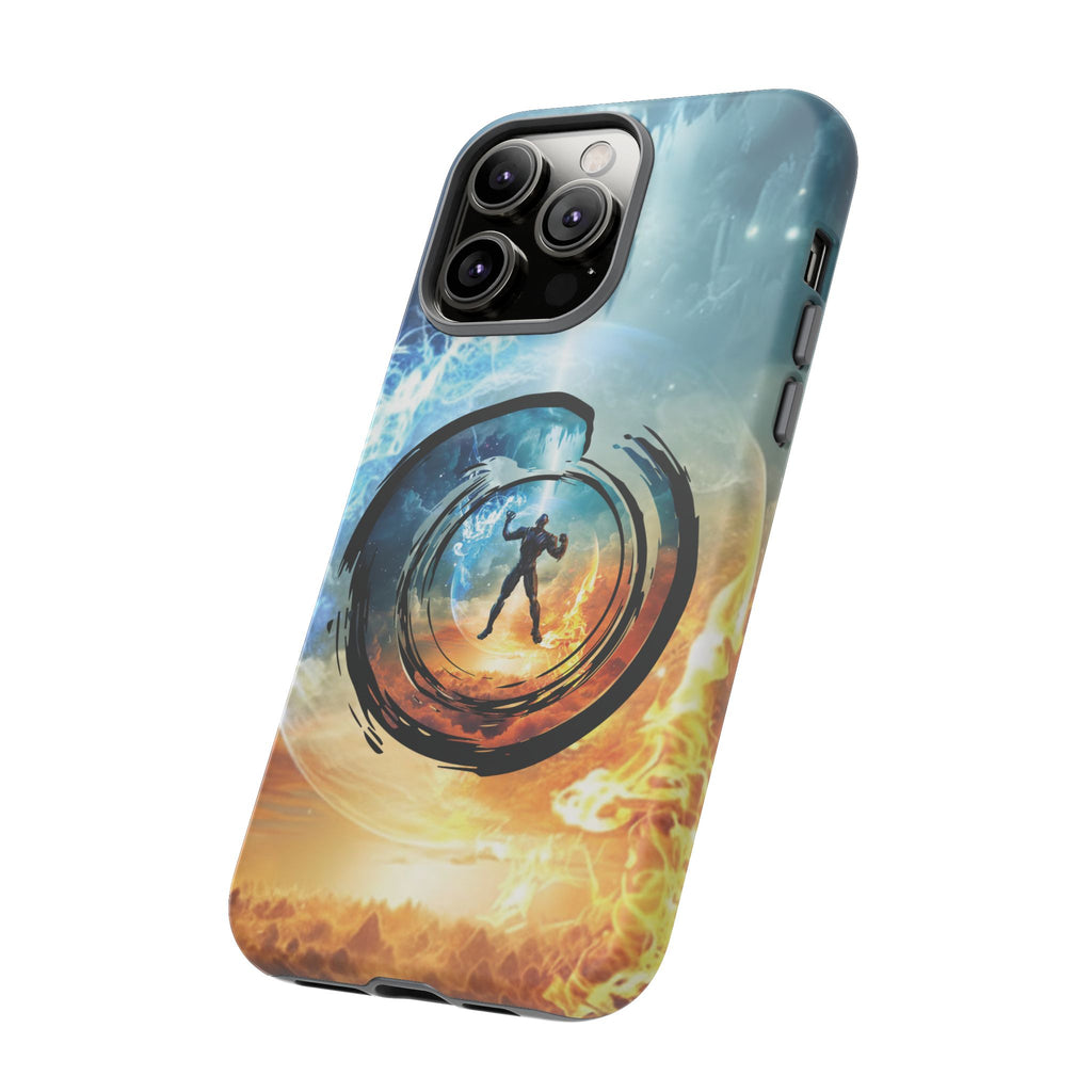 Phone Case — Elemental Warrior Fire & Ice Protective Tough Case - Ultron