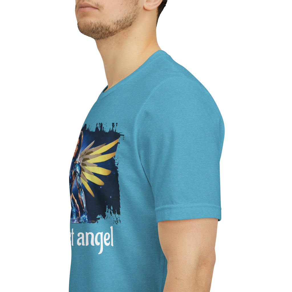 Angel Warrior Tee — "Perfect Angel" Fantasy Wings Graphic T-Shirt - alita battle angel