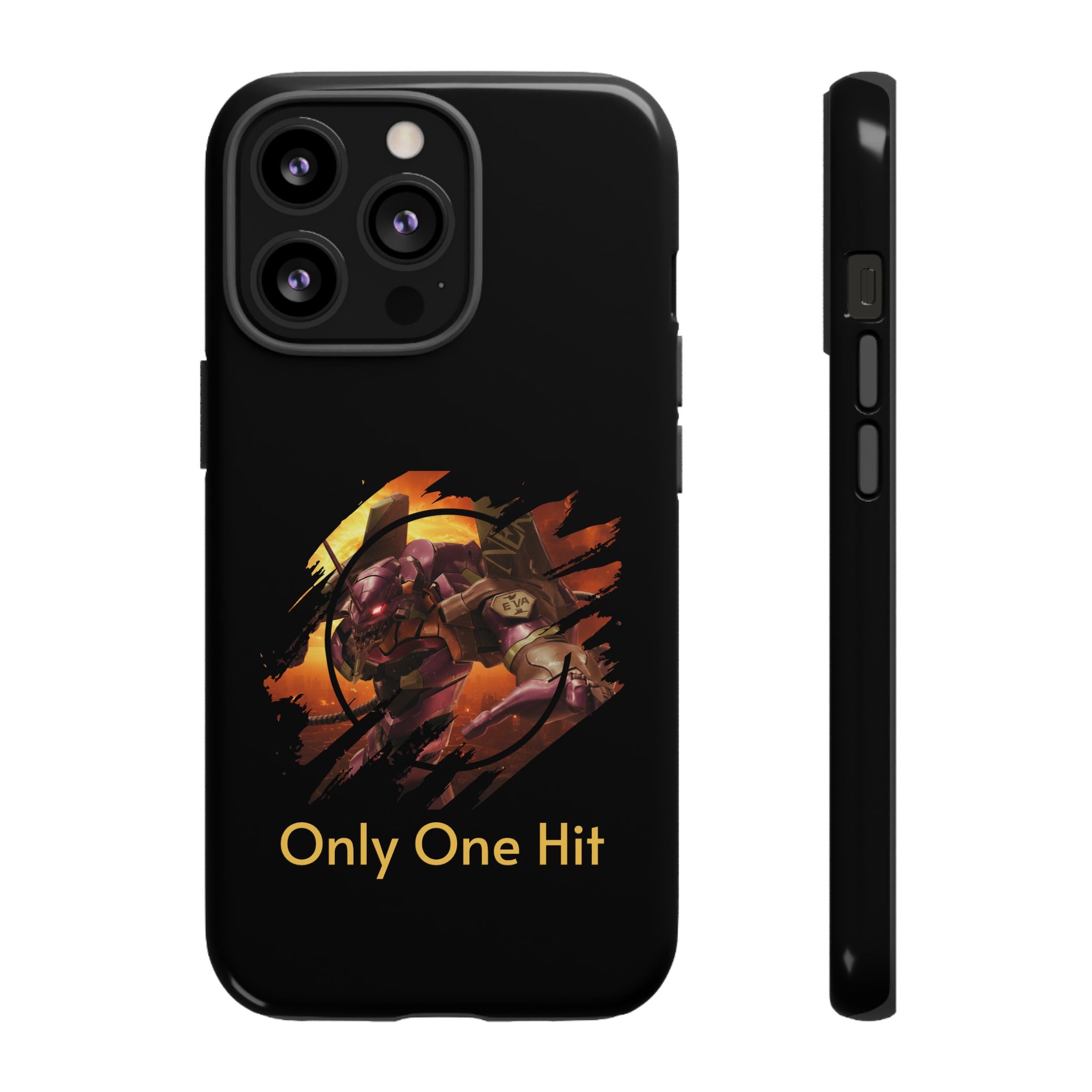 Phone Case — "Only One Hit" Gaming Armor Protective Cover - EVA 1 - Neon Genesis Evangelion