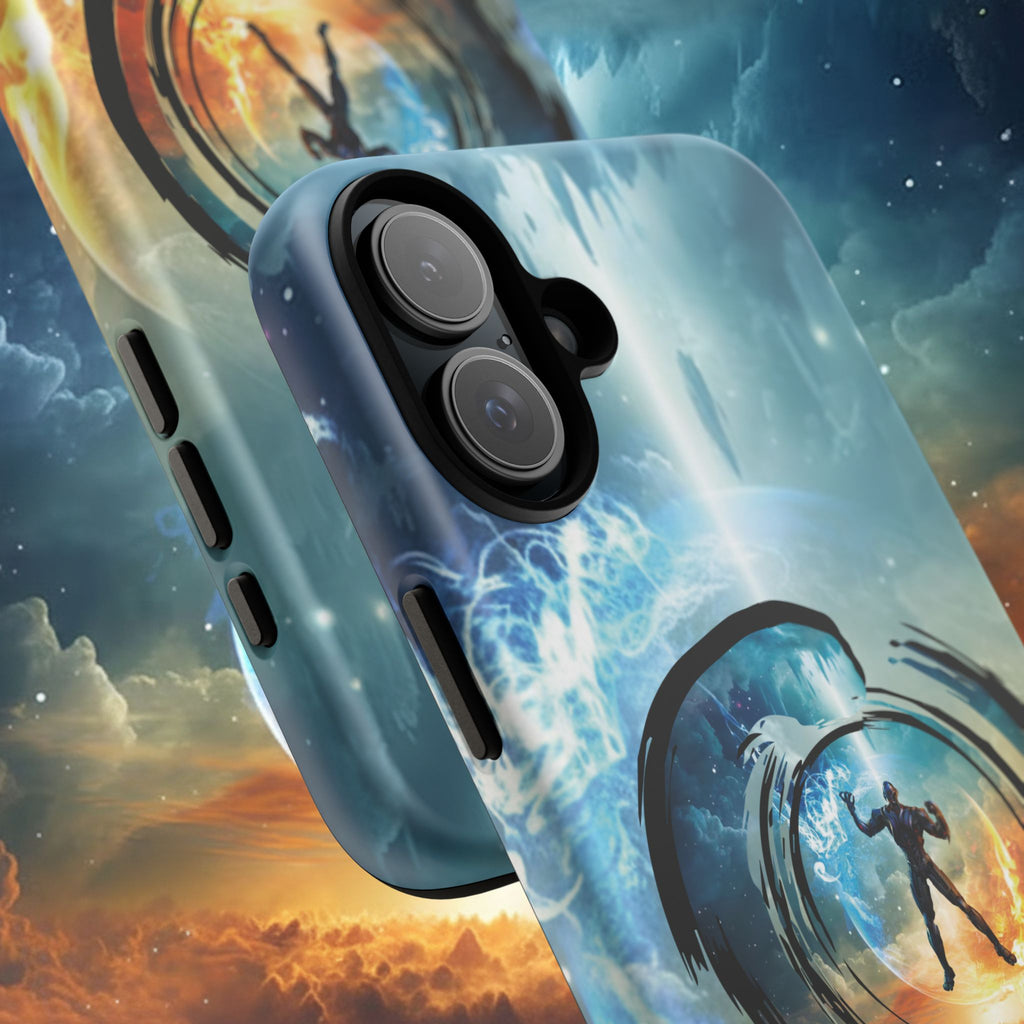 Phone Case — Elemental Warrior Fire & Ice Protective Tough Case - Ultron