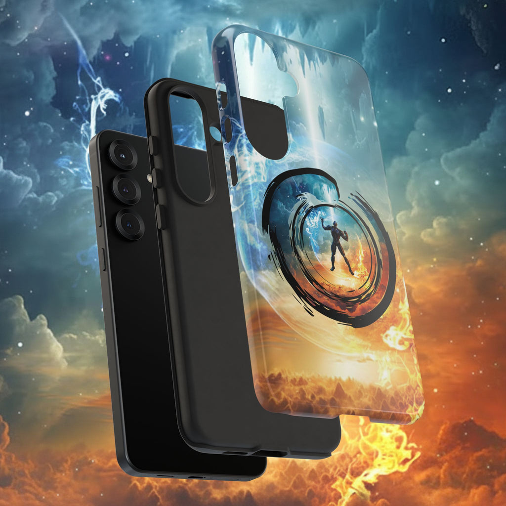 Phone Case — Elemental Warrior Fire & Ice Protective Tough Case - Ultron