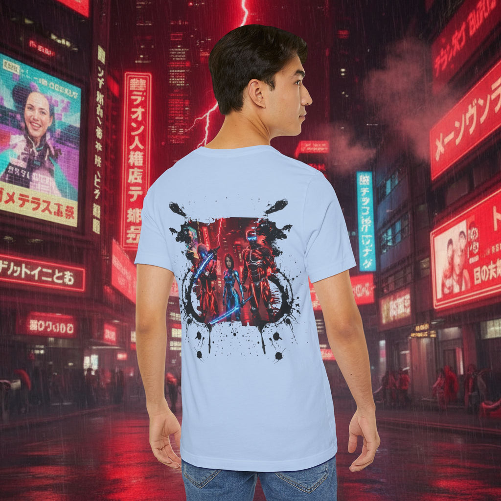 Epic Battle Tee — Sci‑Fi Gamer Graphic T-Shirt - Battle Suits