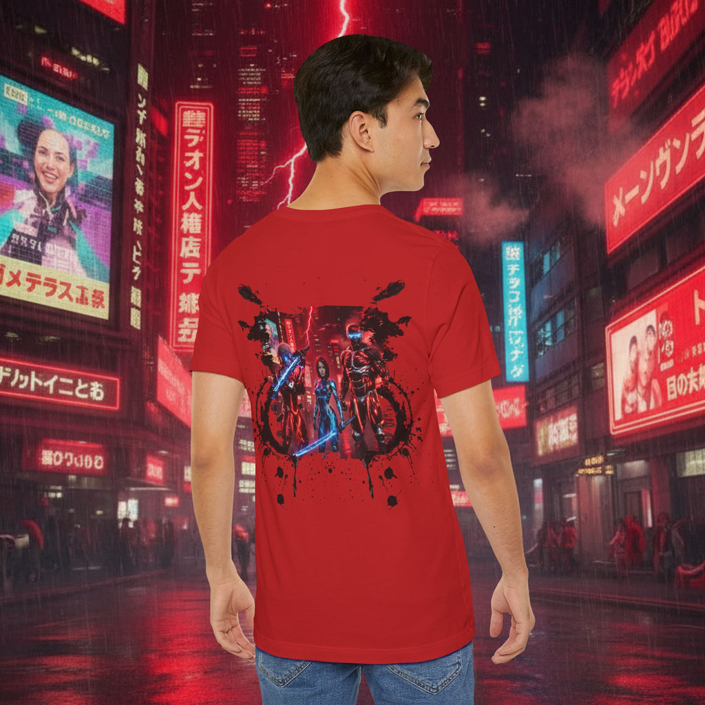 Epic Battle Tee — Sci‑Fi Gamer Graphic T-Shirt - Battle Suits