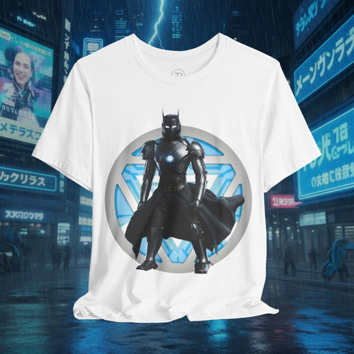 Batman Armor Graphic Tee – Futuristic Superhero T-Shirt - IRONMAN