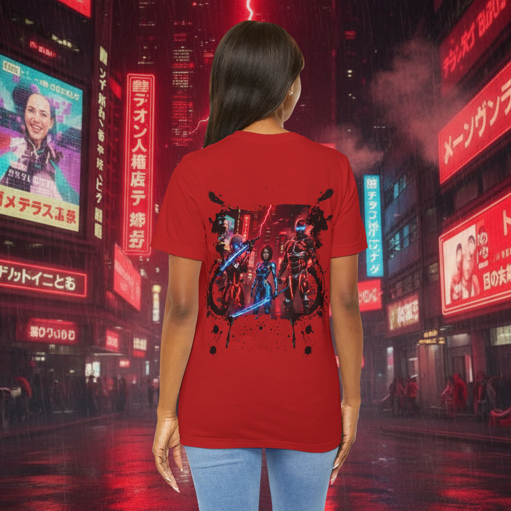 Epic Battle Tee — Sci‑Fi Gamer Graphic T-Shirt - Battle Suits