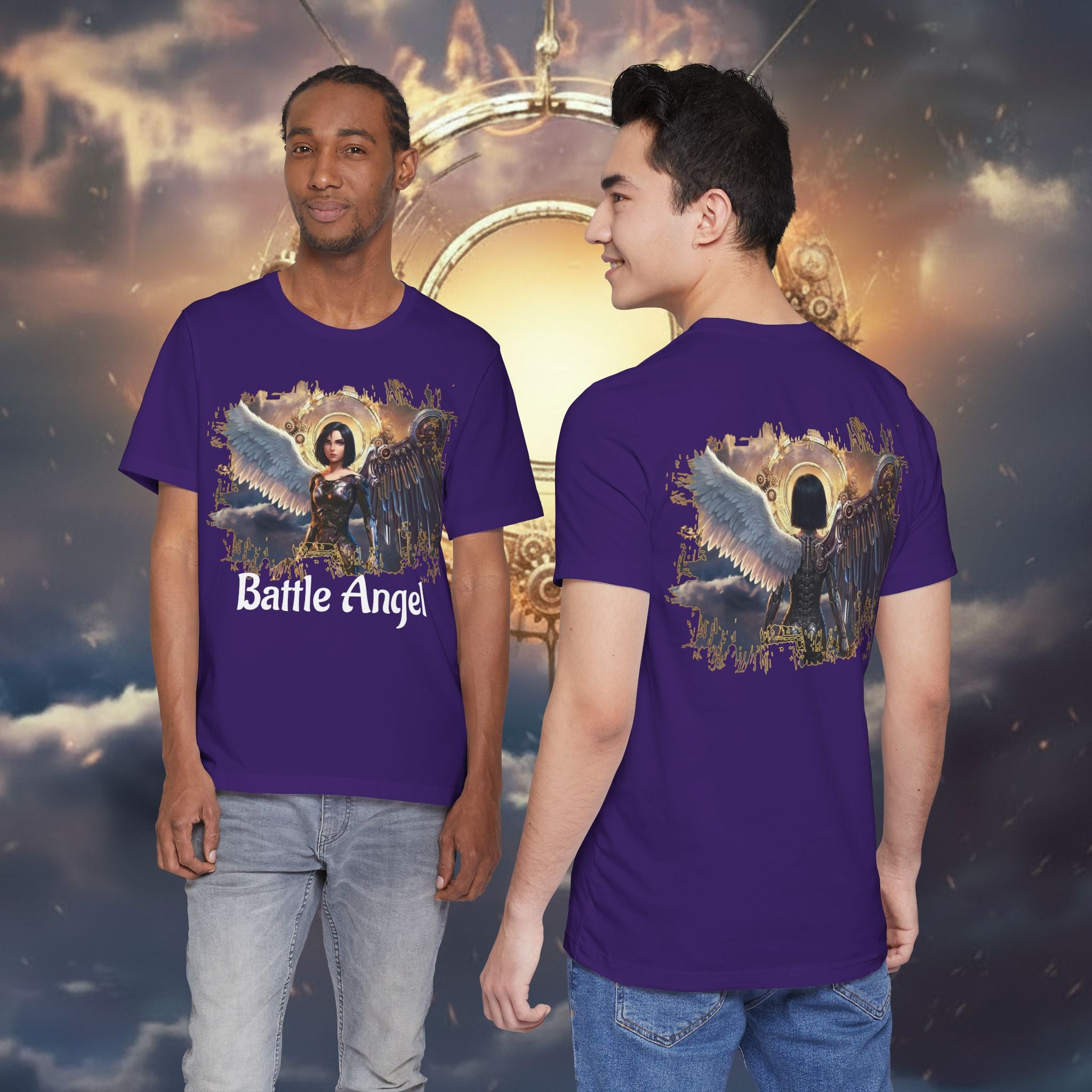 Battle Angel T-Shirt — Warrior Angel Graphic Tee - Alita Battle Angel