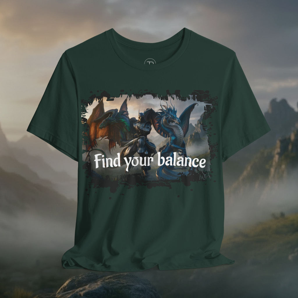 Find Your Balance Dragon Tee