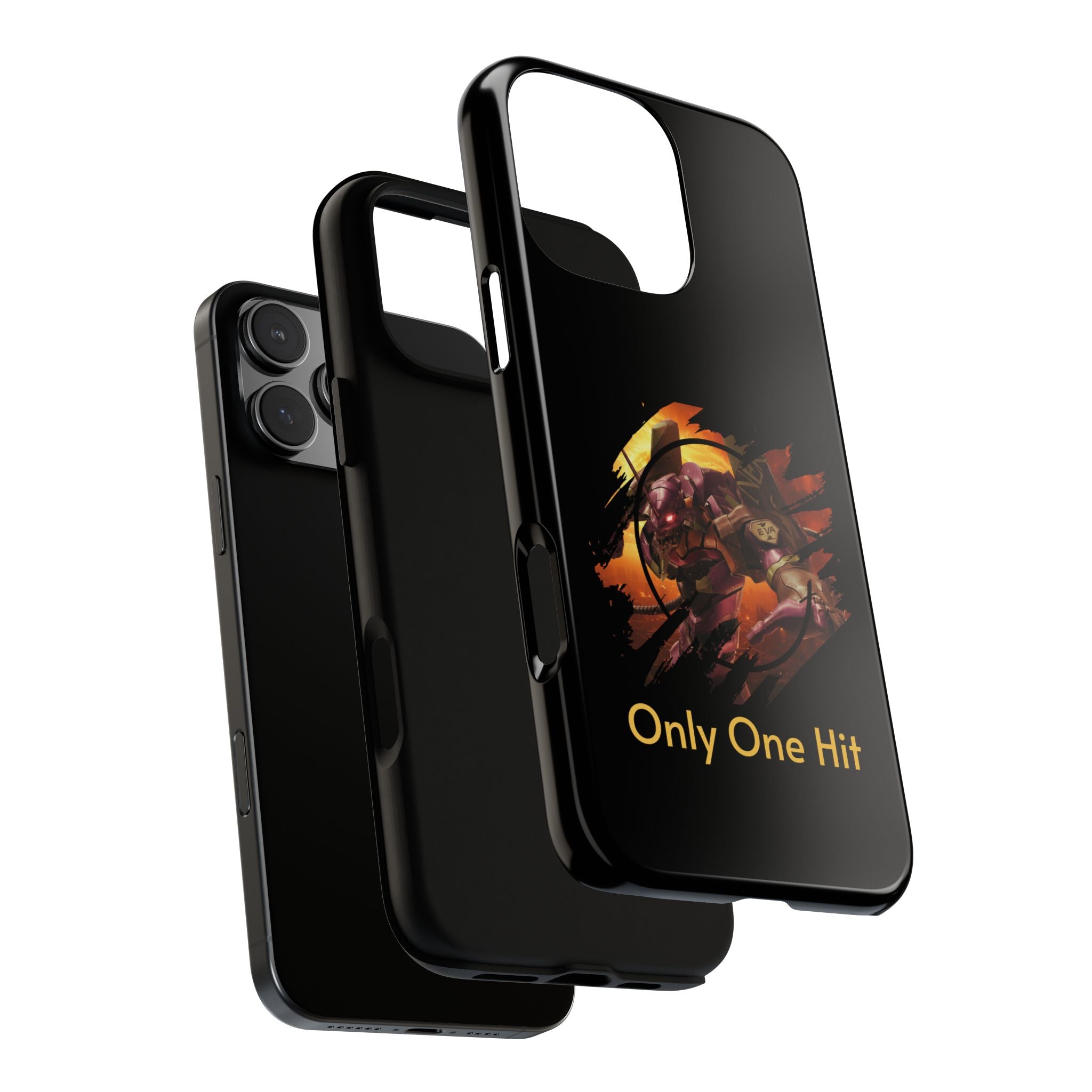 Phone Case — "Only One Hit" Gaming Armor Protective Cover - EVA 1 - Neon Genesis Evangelion