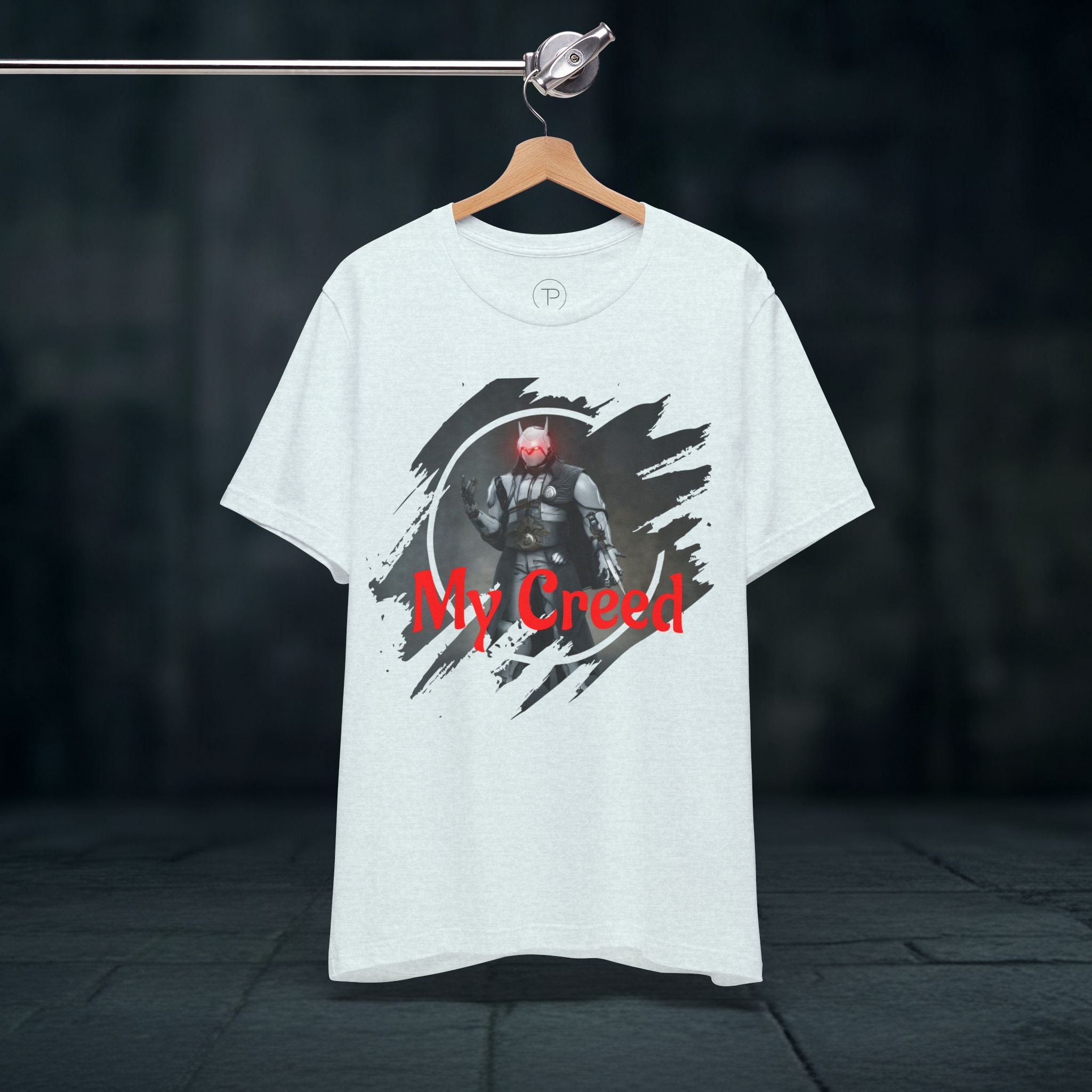 My Creed T-Shirt — Dark Knight Sci‑Fi Graphic Tee