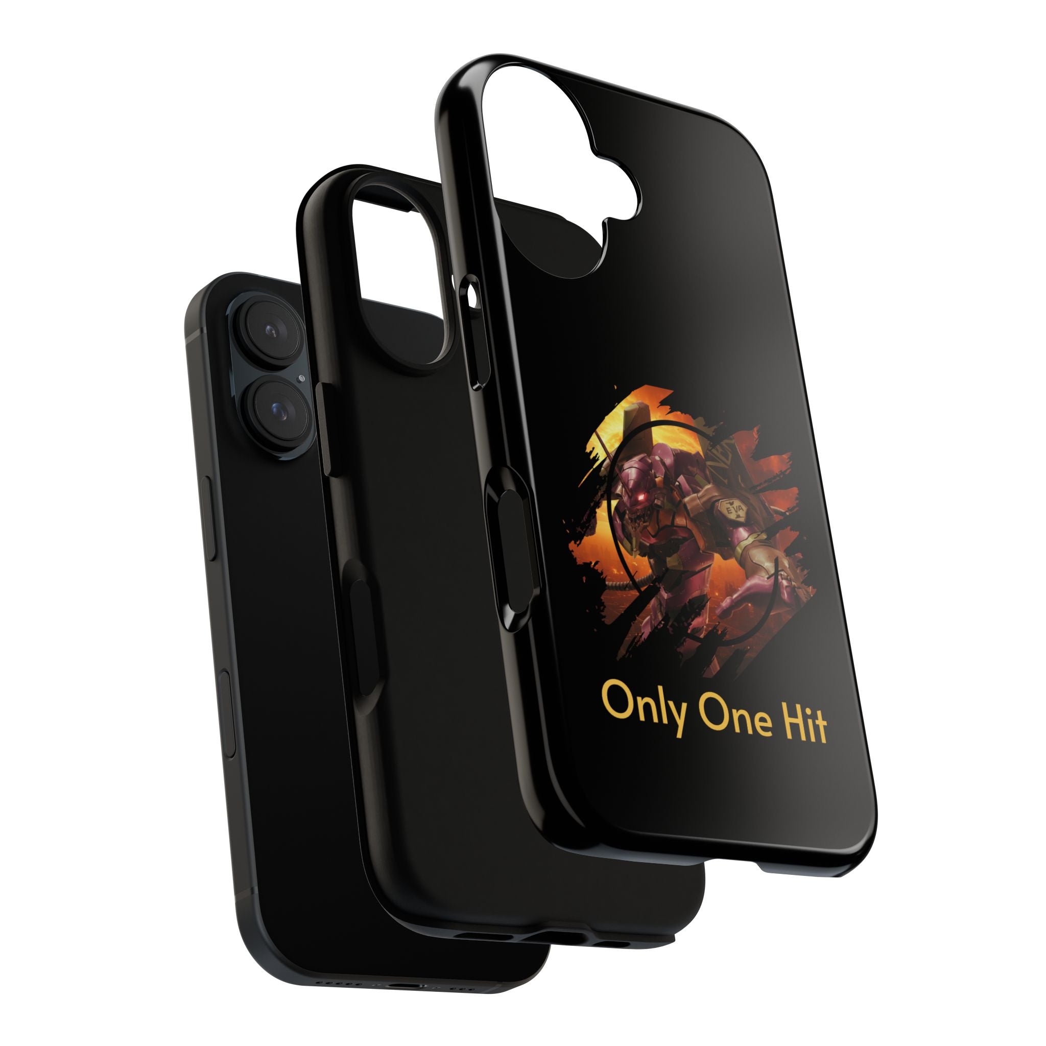 Phone Case — "Only One Hit" Gaming Armor Protective Cover - EVA 1 - Neon Genesis Evangelion