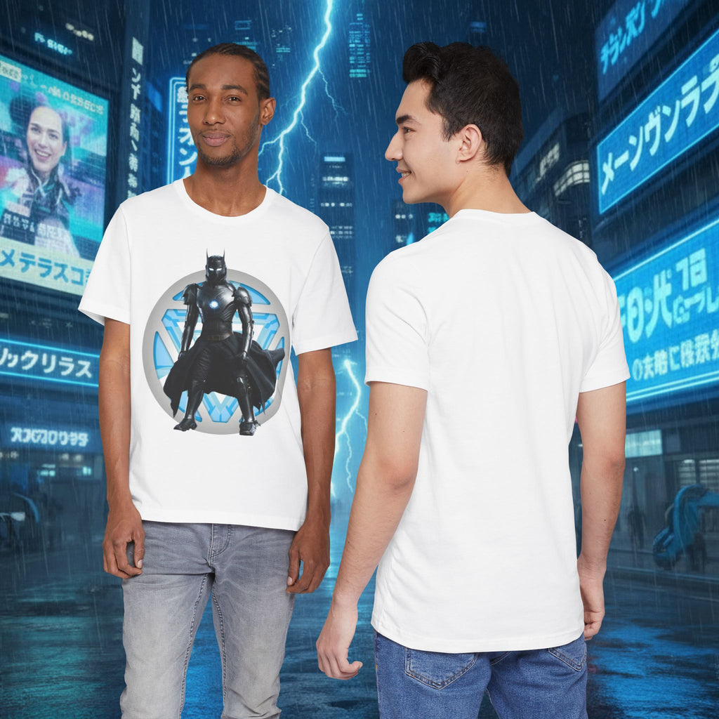 Batman Armor Graphic Tee – Futuristic Superhero T-Shirt - IRONMAN