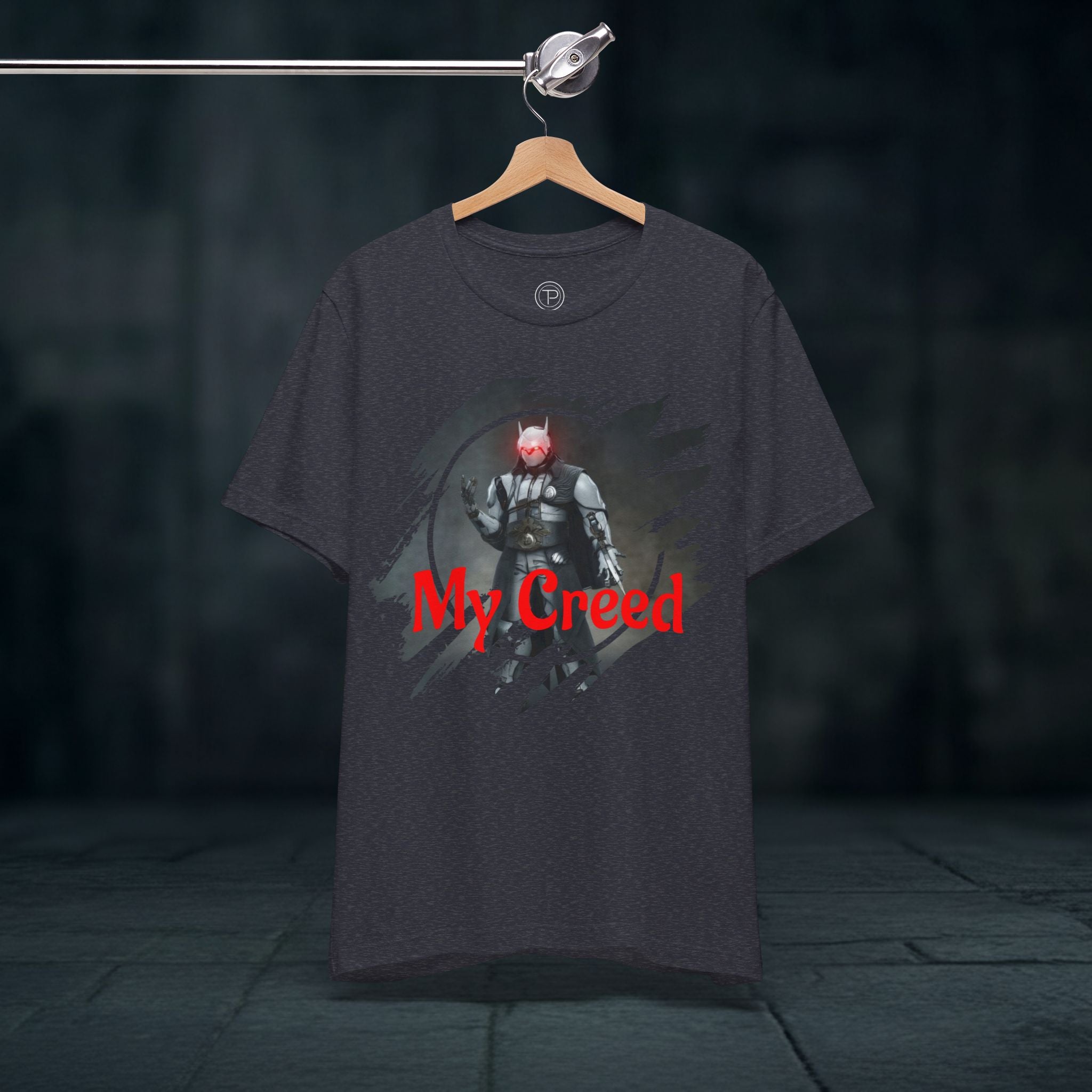 My Creed T-Shirt — Dark Knight Sci‑Fi Graphic Tee