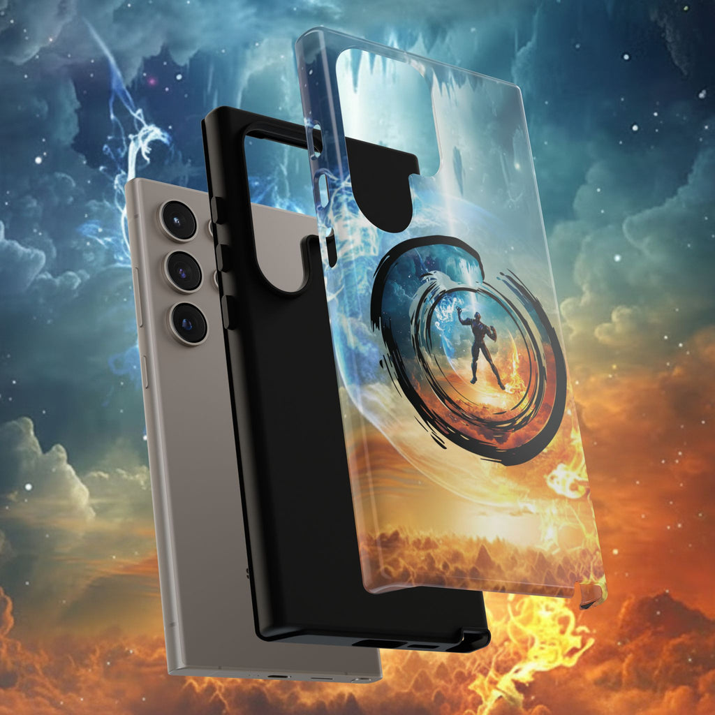 Phone Case — Elemental Warrior Fire & Ice Protective Tough Case - Ultron