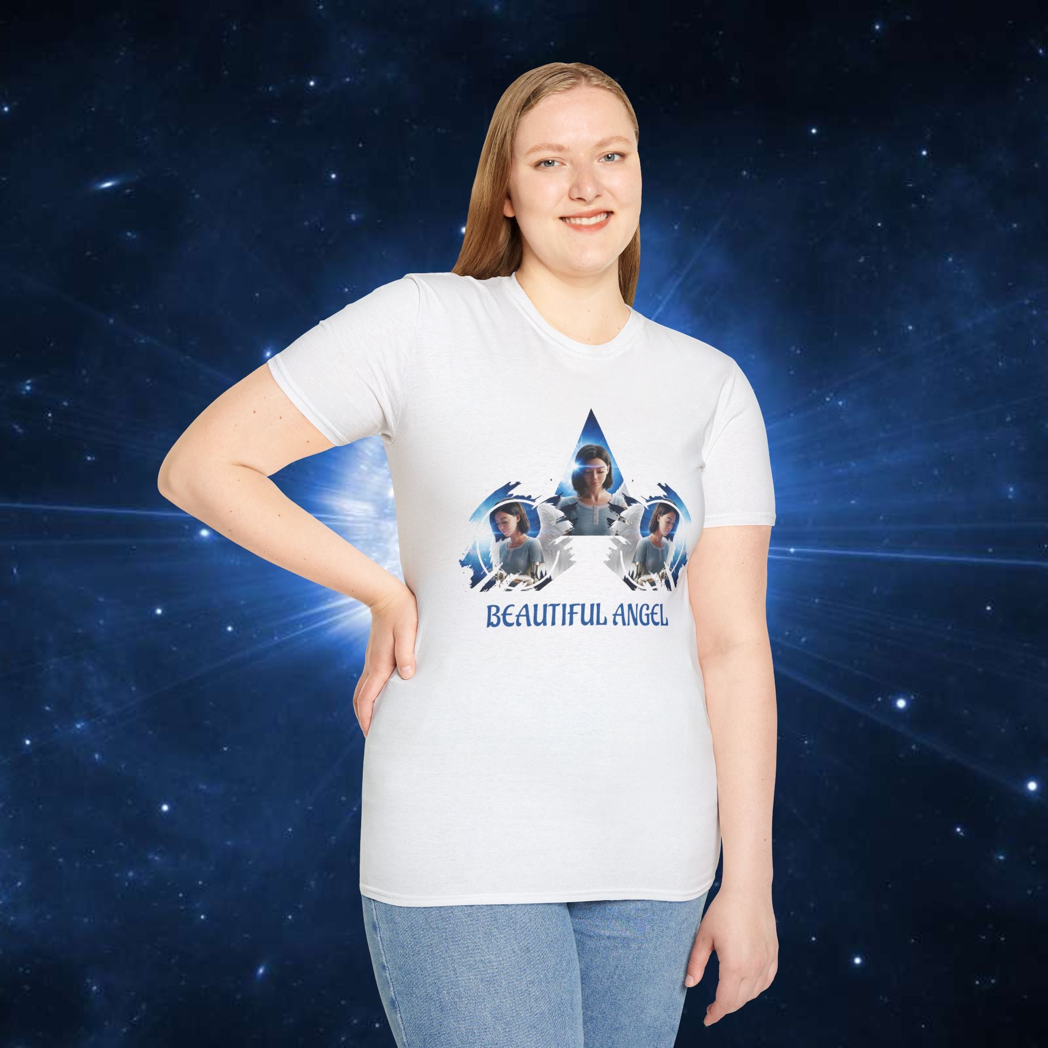 Beautiful Angel Graphic T‑Shirt - ALITA BATTLE ANGEL