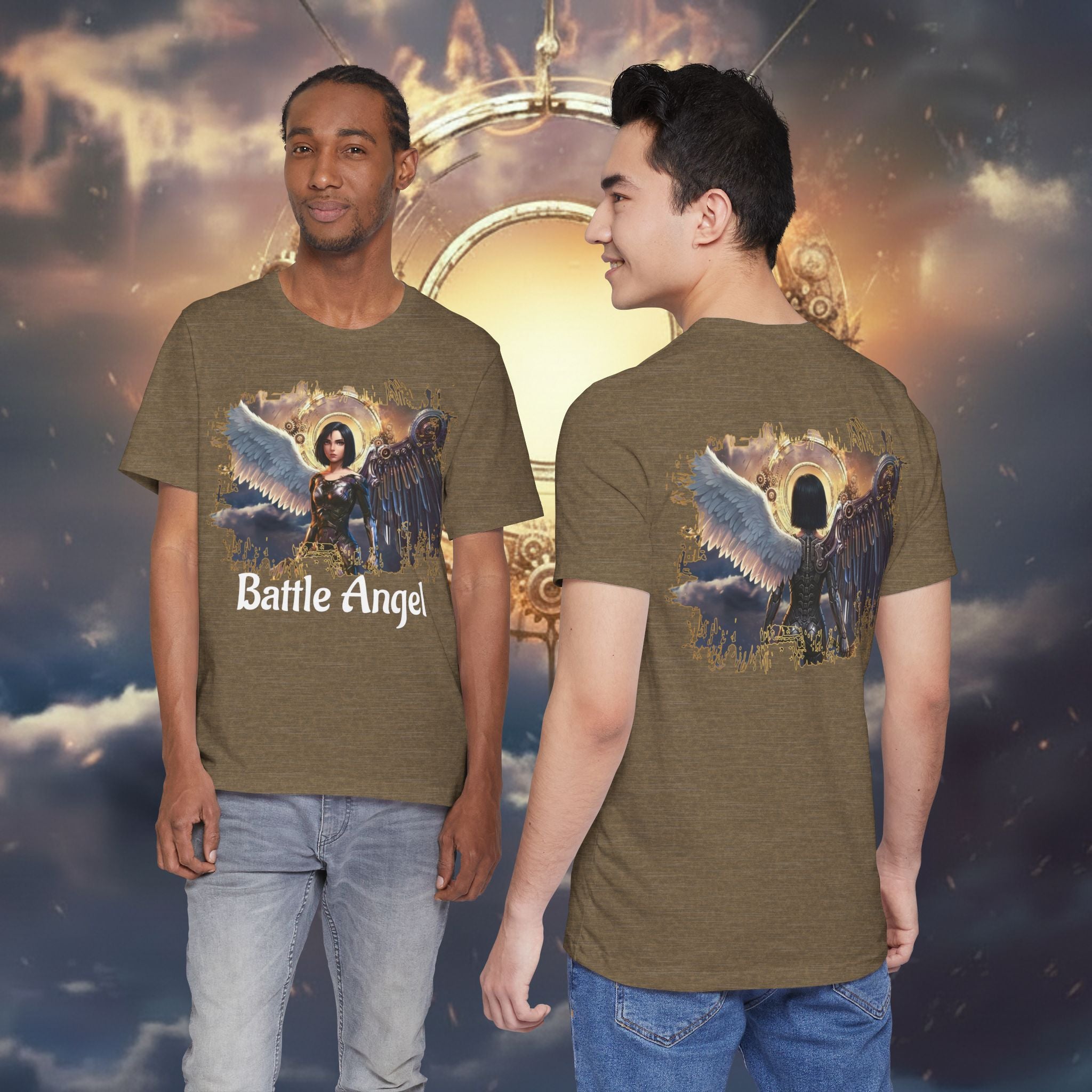 Battle Angel T-Shirt — Warrior Angel Graphic Tee - Alita Battle Angel