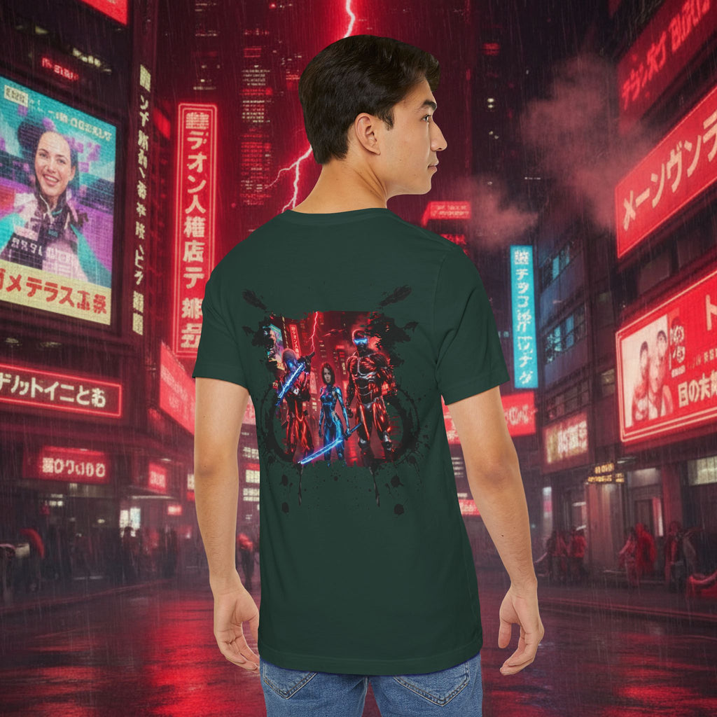 Epic Battle Tee — Sci‑Fi Gamer Graphic T-Shirt - Battle Suits