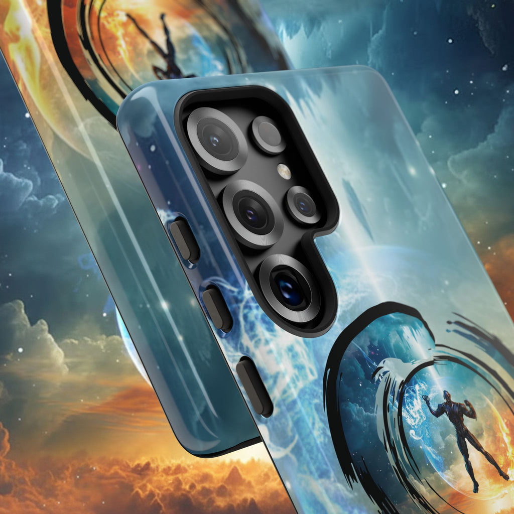 Phone Case — Elemental Warrior Fire & Ice Protective Tough Case - Ultron