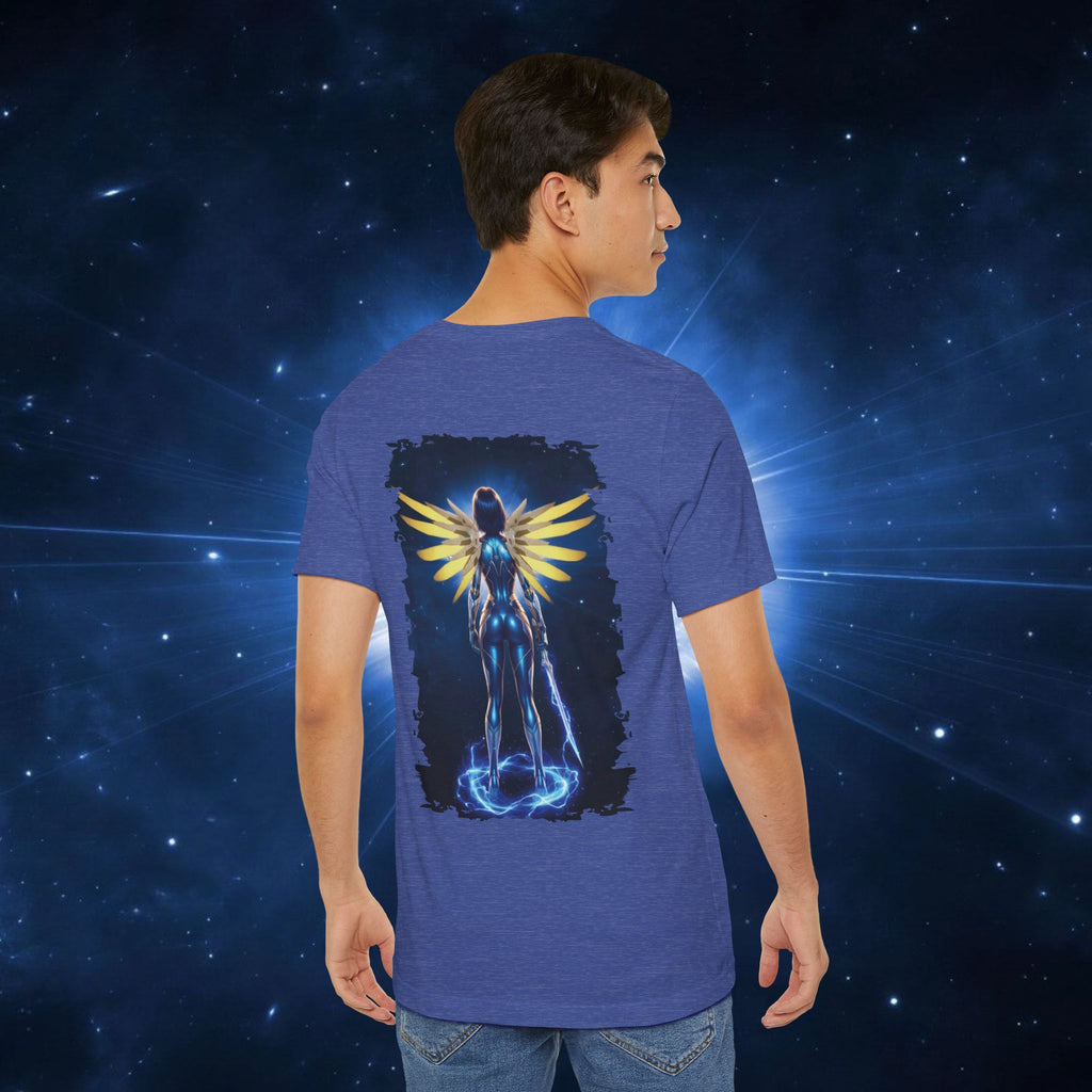 Angel Warrior Tee — "Perfect Angel" Fantasy Wings Graphic T-Shirt - alita battle angel
