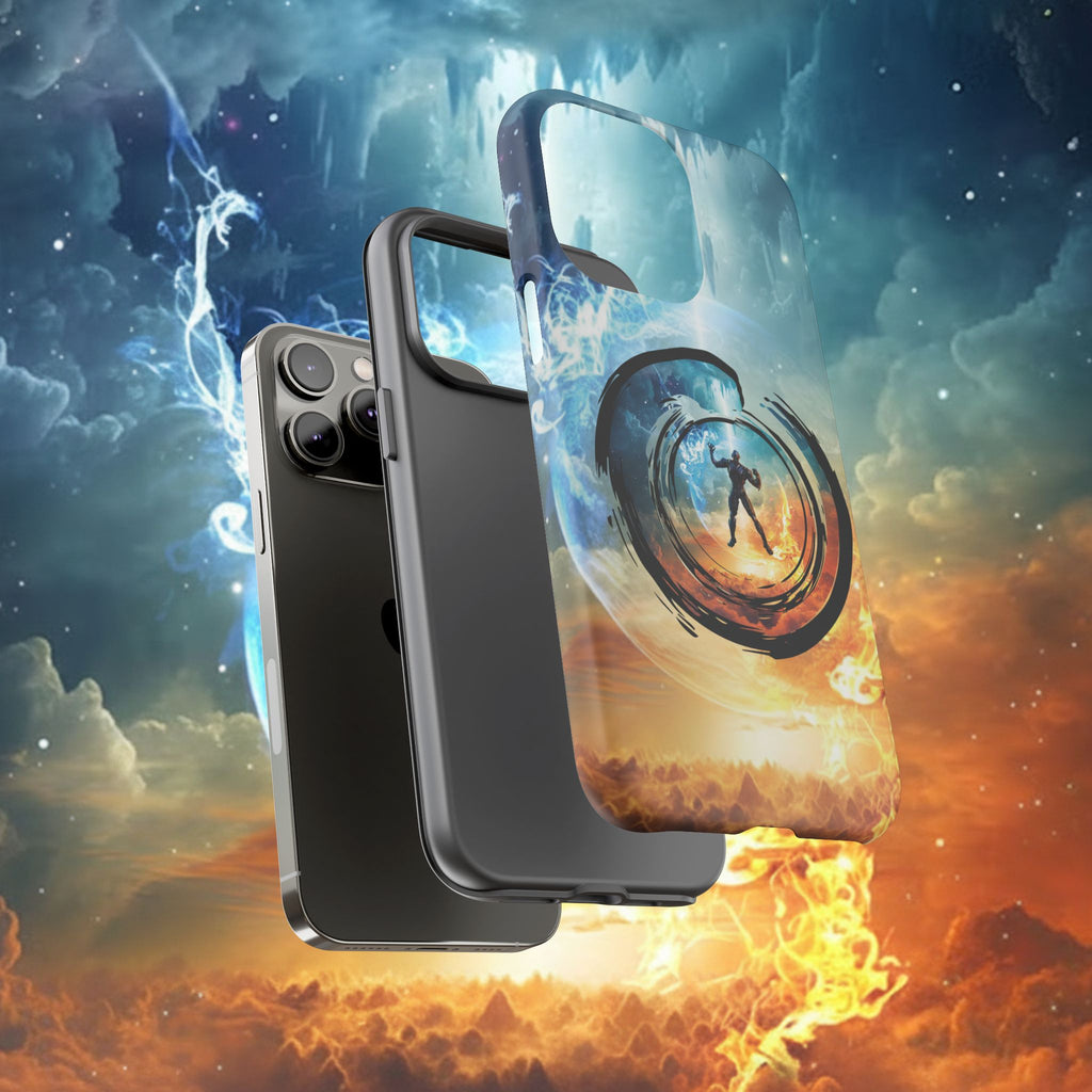 Phone Case — Elemental Warrior Fire & Ice Protective Tough Case - Ultron
