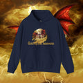 Hoodie — "God of the Heavens" Mythic Lightning Graphic Hoodie - slifer the sky dragon