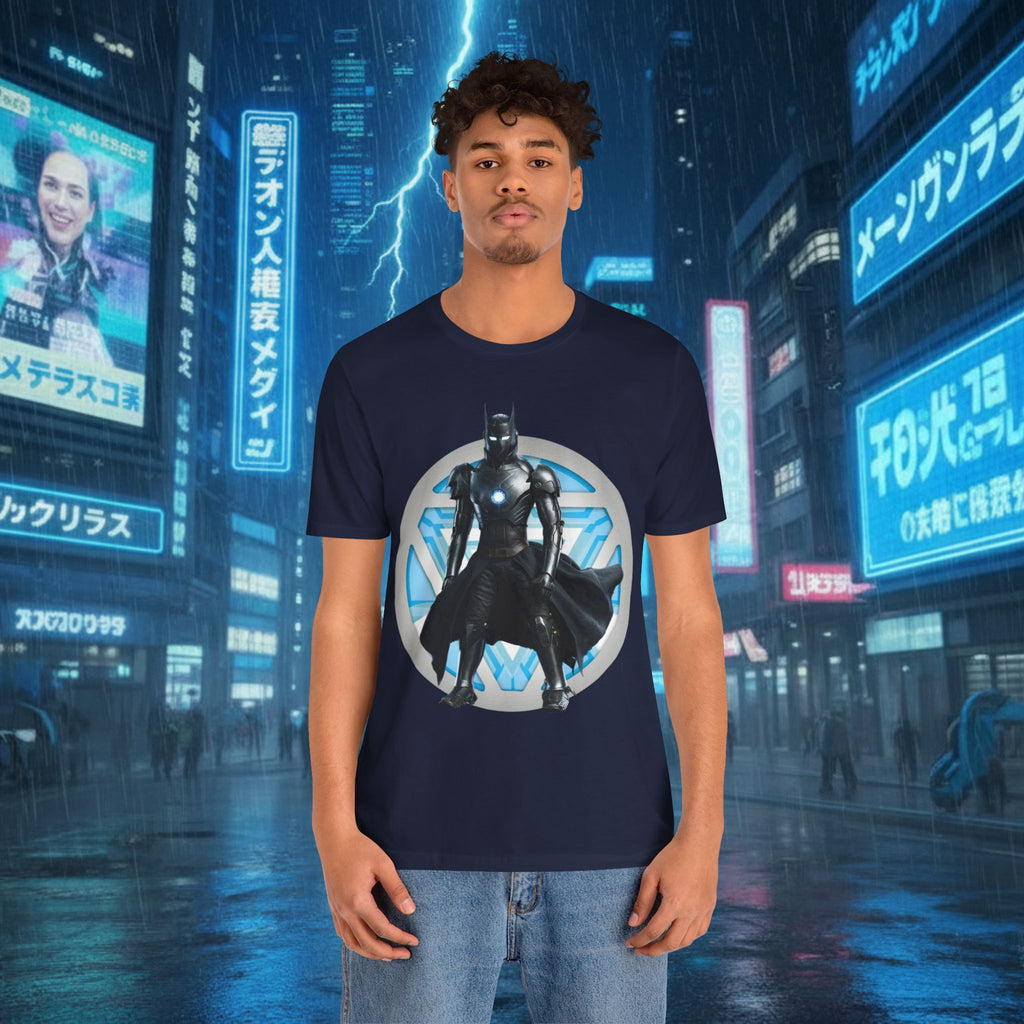 Batman Armor Graphic Tee – Futuristic Superhero T-Shirt - IRONMAN