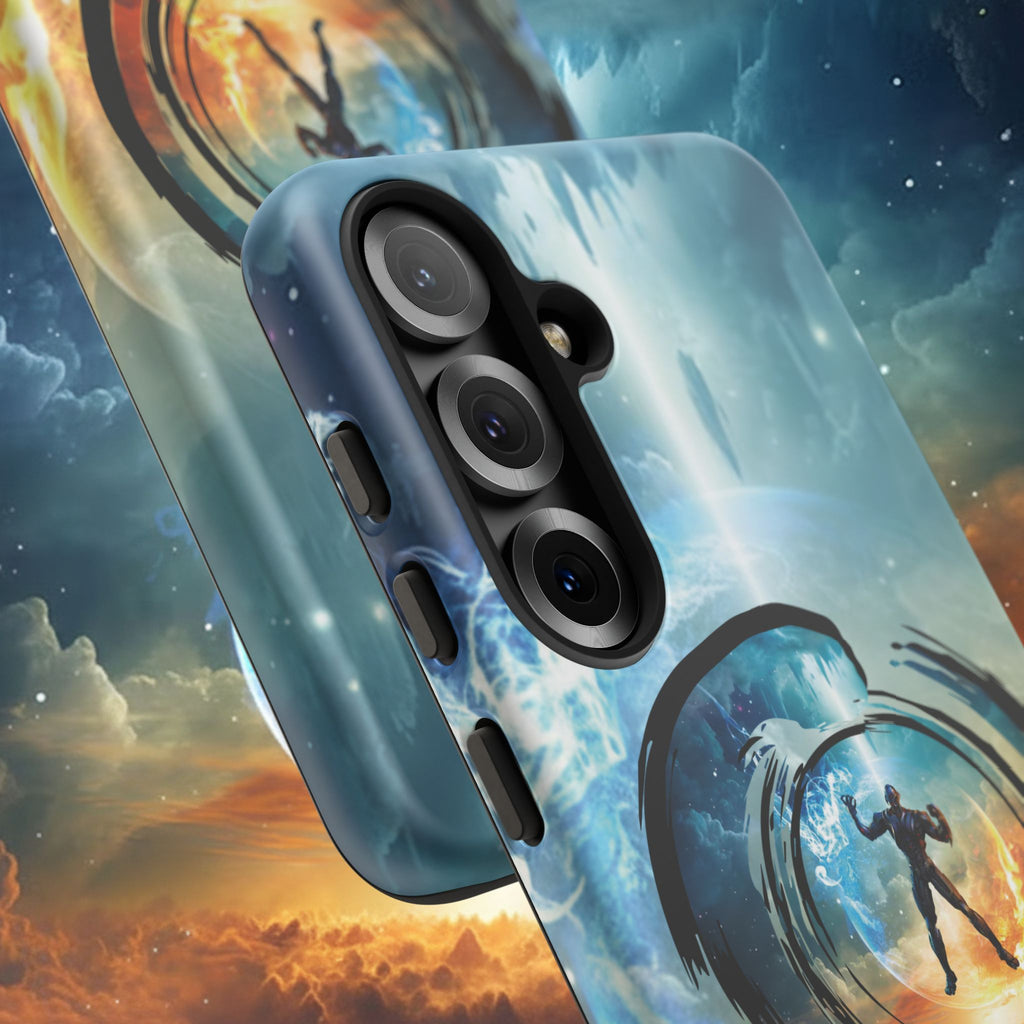 Phone Case — Elemental Warrior Fire & Ice Protective Tough Case - Ultron